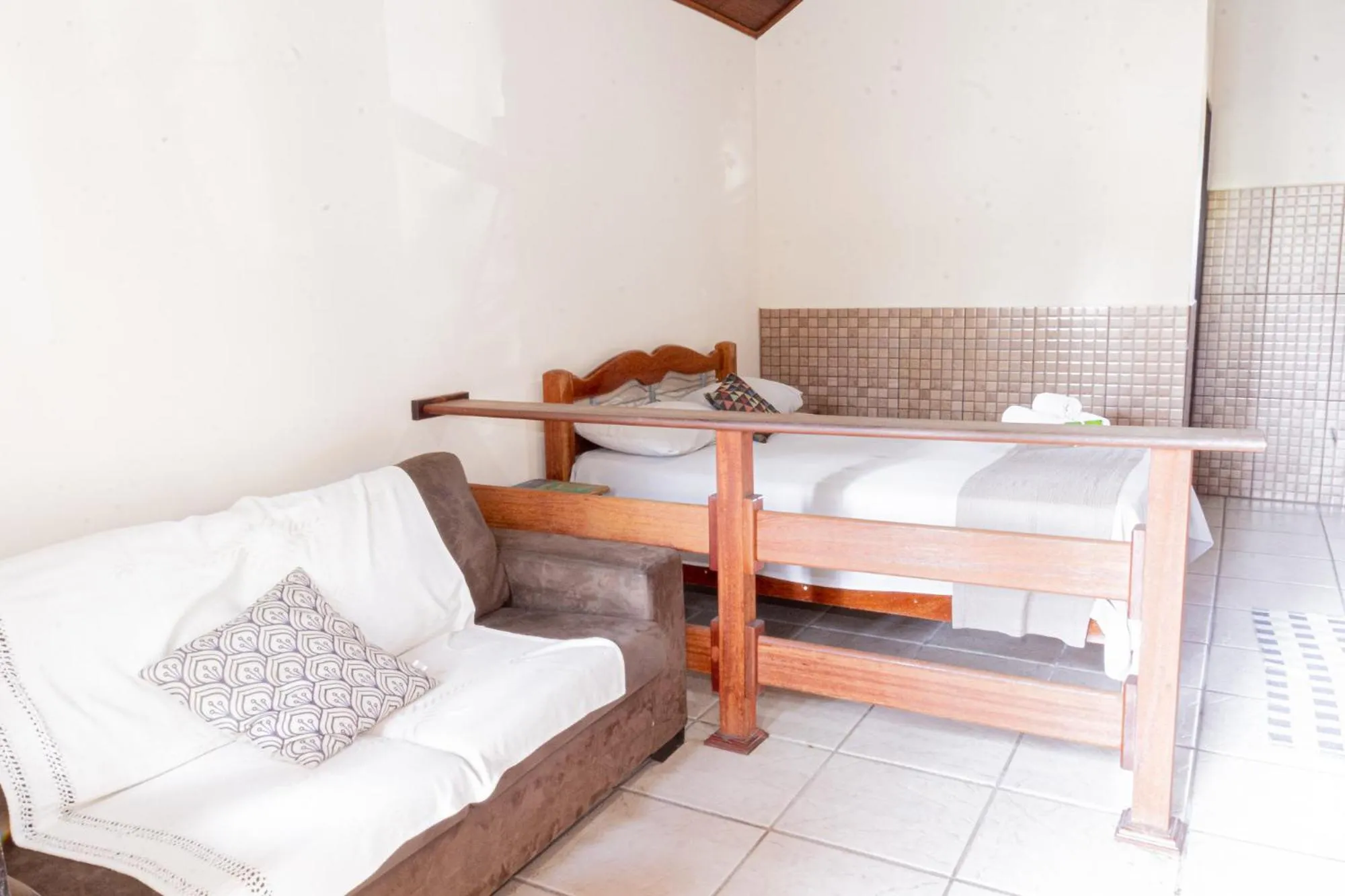 Bed in Pousada Bezerra