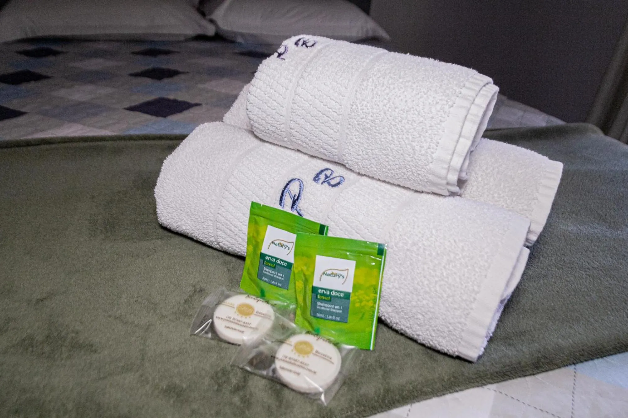 Bed in Pousada Bezerra