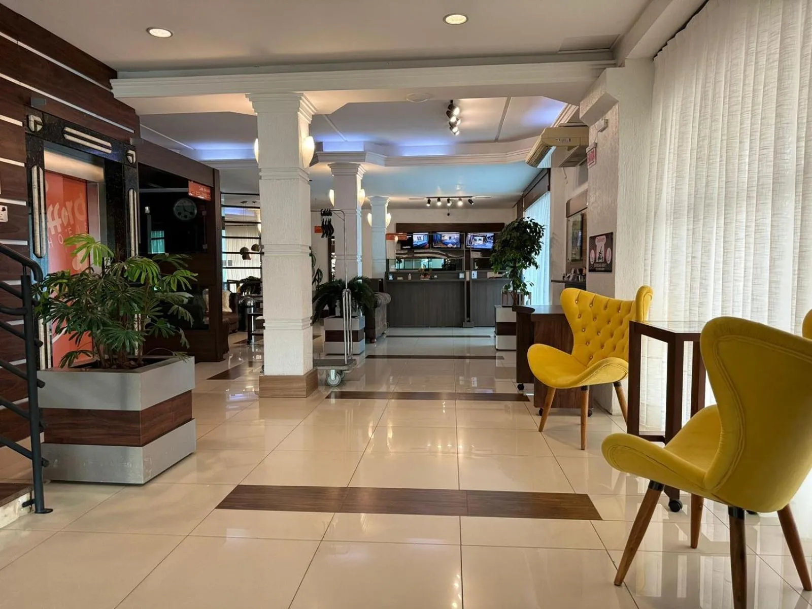 Lobby or reception in Afford Hotéis