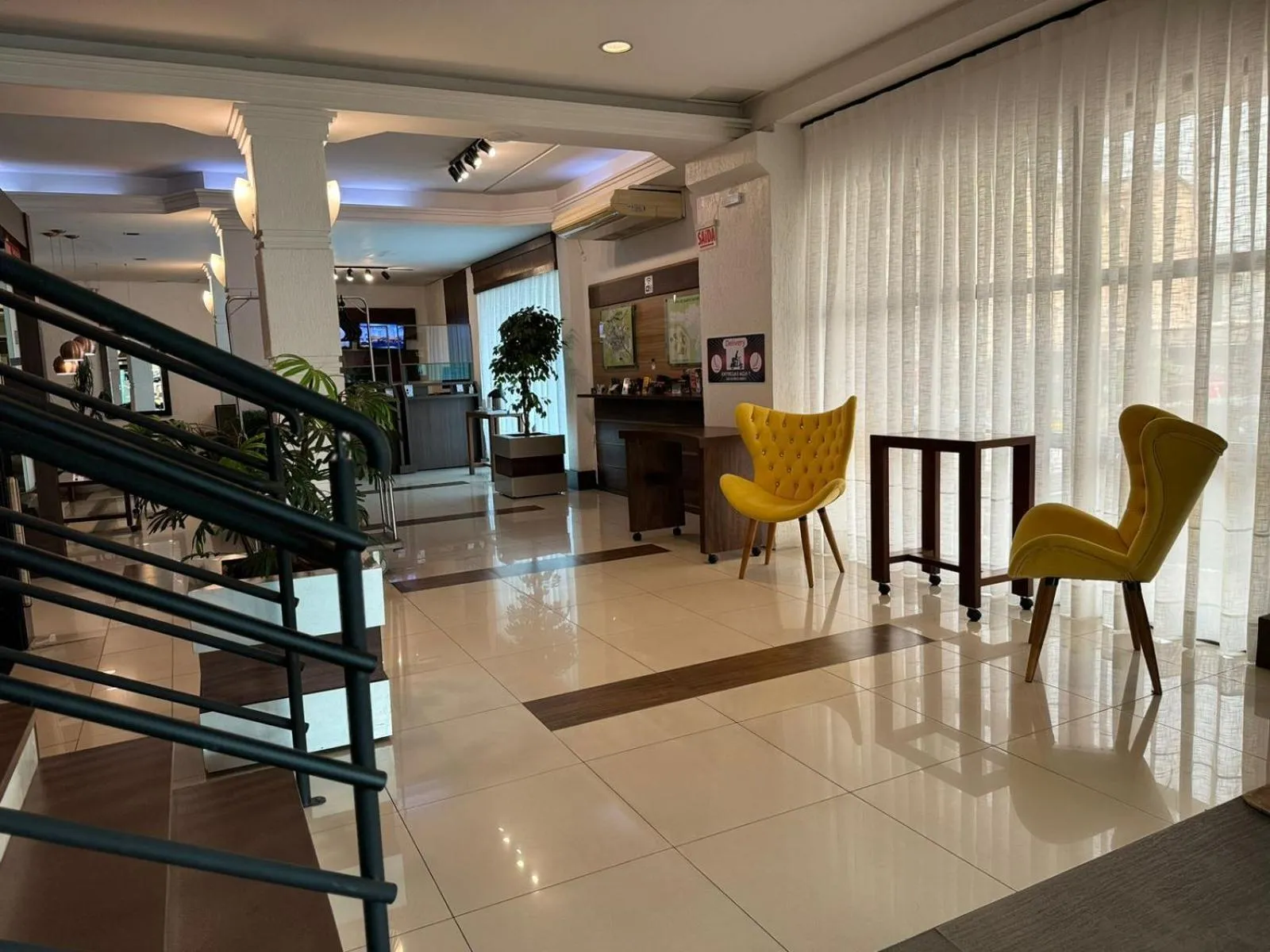 Lobby or reception in Afford Hotéis