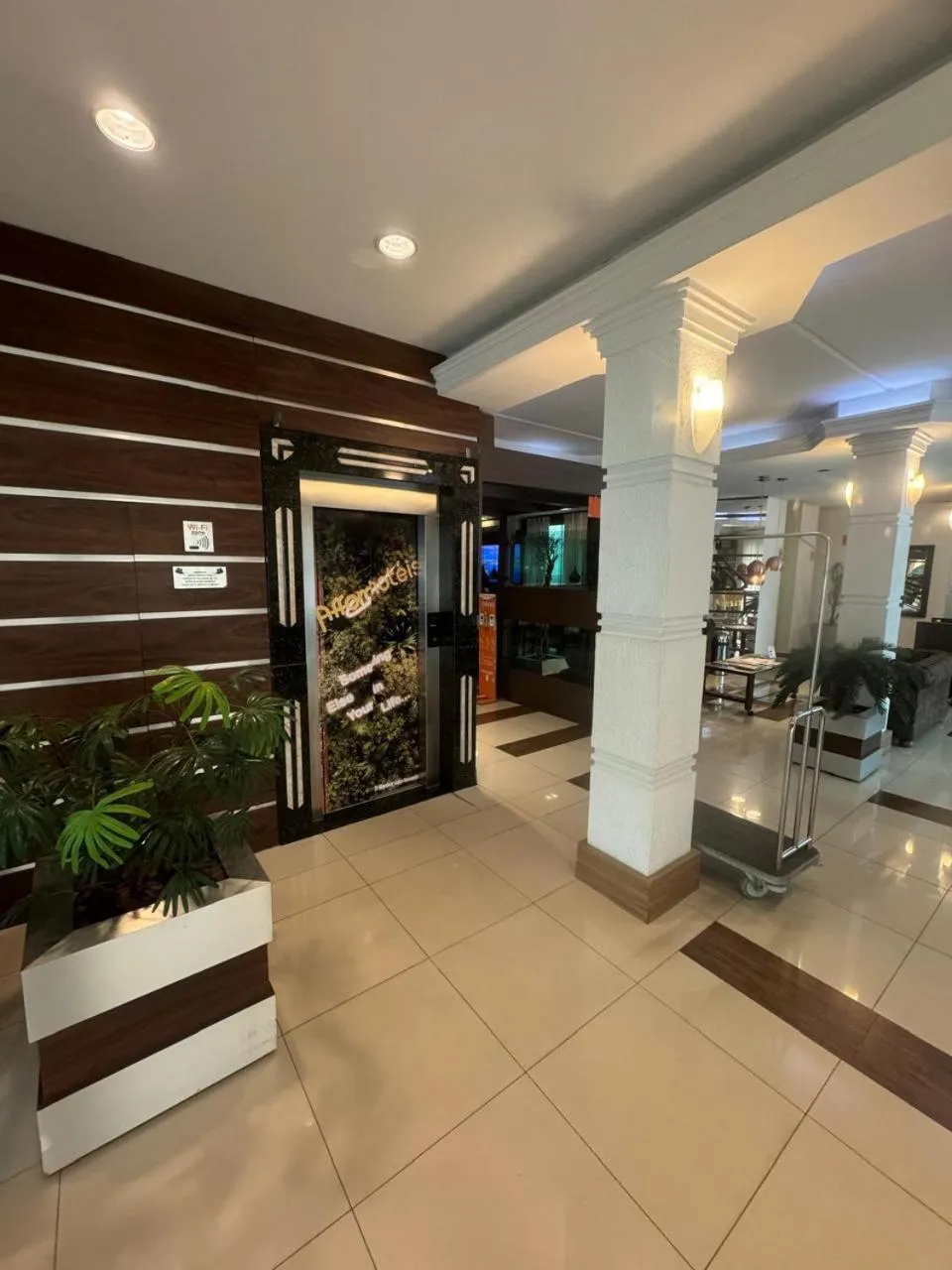 Lobby or reception in Afford Hotéis