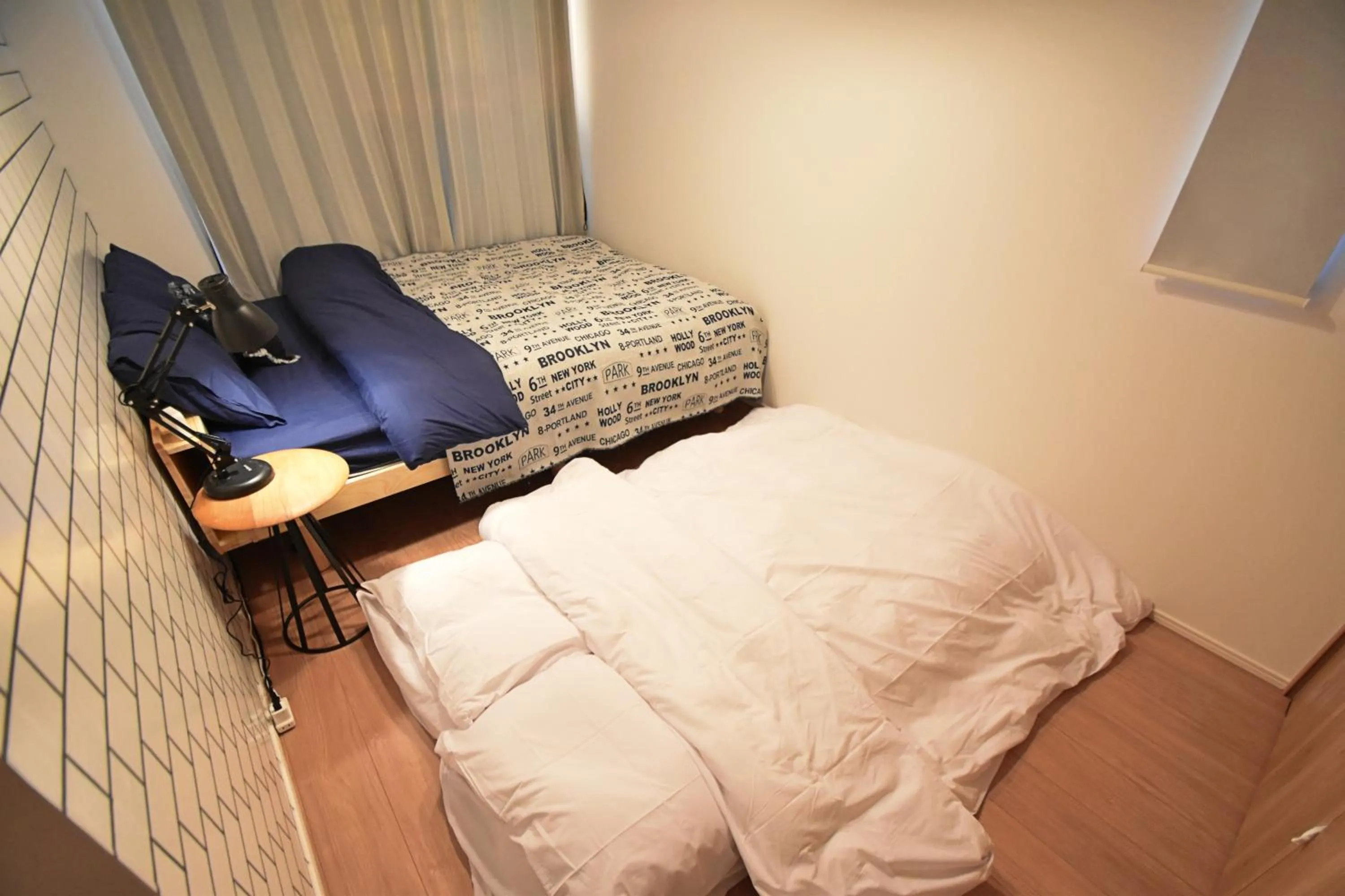 Bed in FINOA Residential Suite Asakusa/Oshiage Skytree