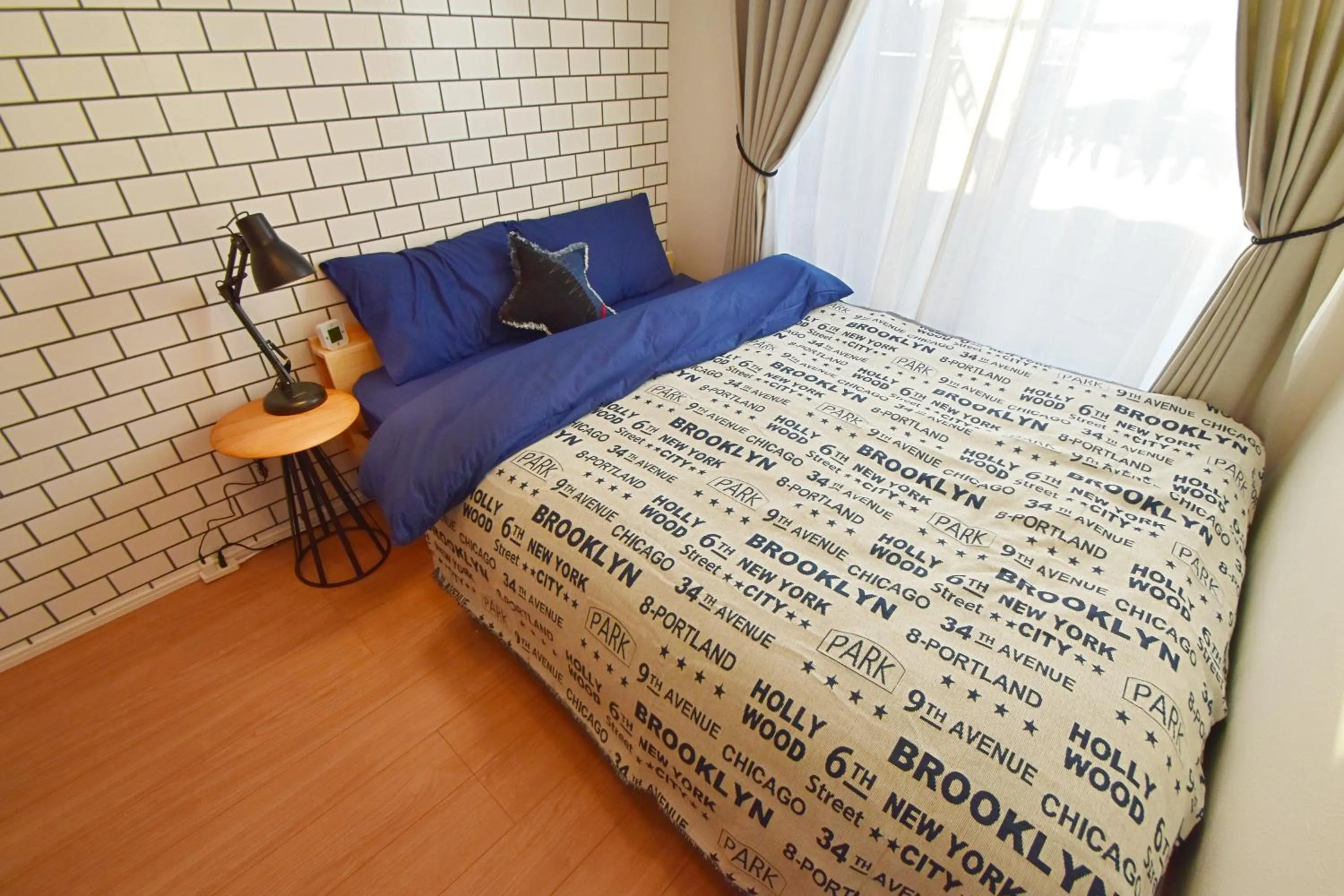 Bed in FINOA Residential Suite Asakusa/Oshiage Skytree