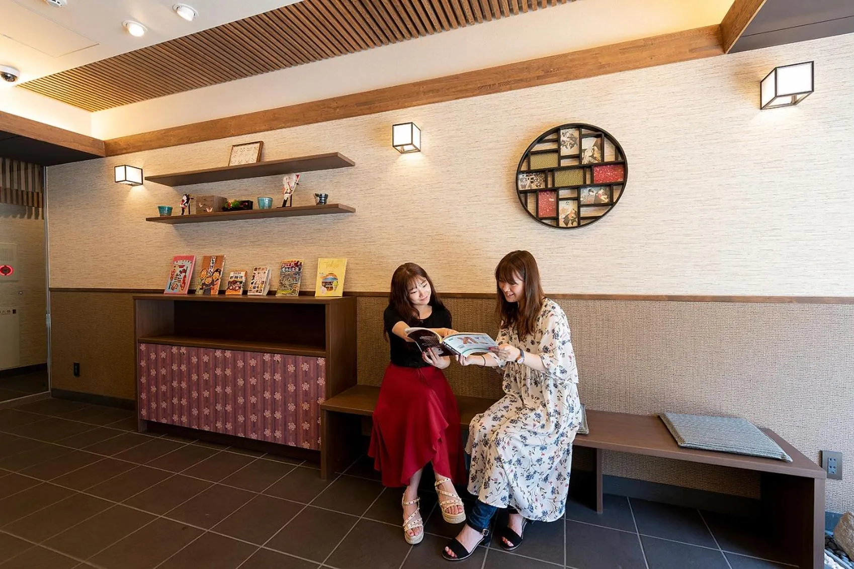 Communal lounge/ TV room in Stay SAKURA Tokyo Asakusa Edo no Mai