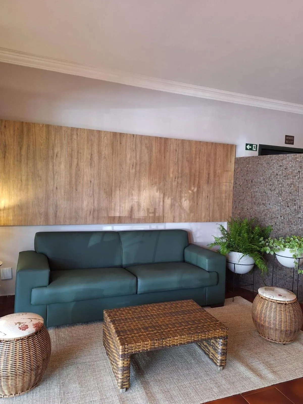 Living room in Hotel Recreio dos Bandeirantes