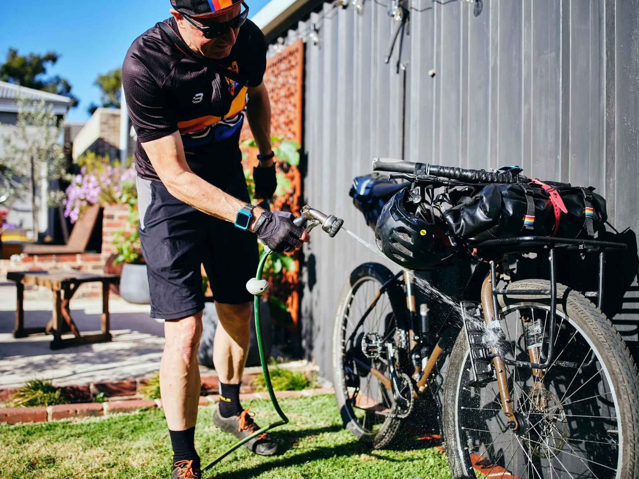 Patio in Black Diamond Lodge