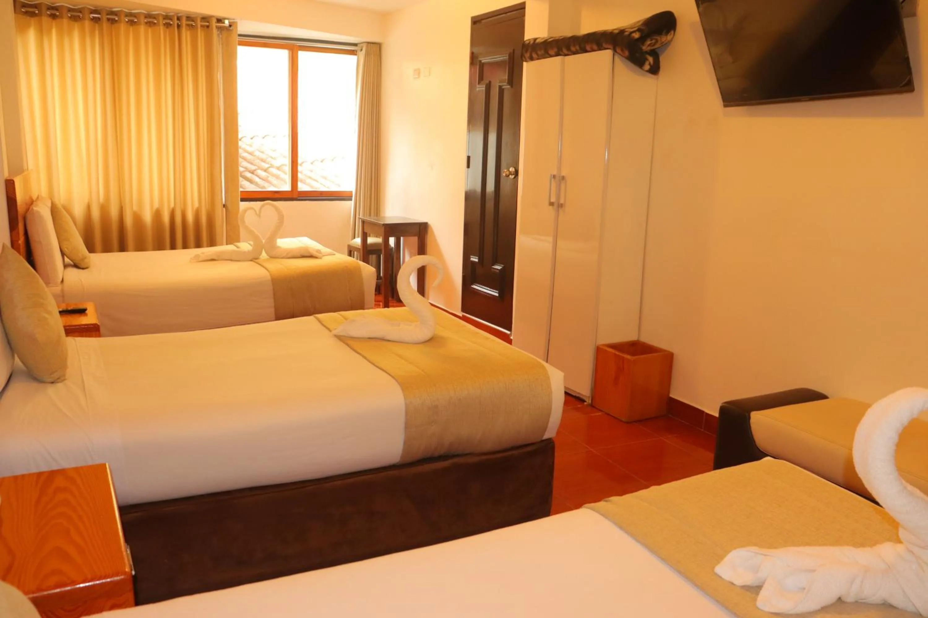 Bed in Fenix Hotel Machupicchu