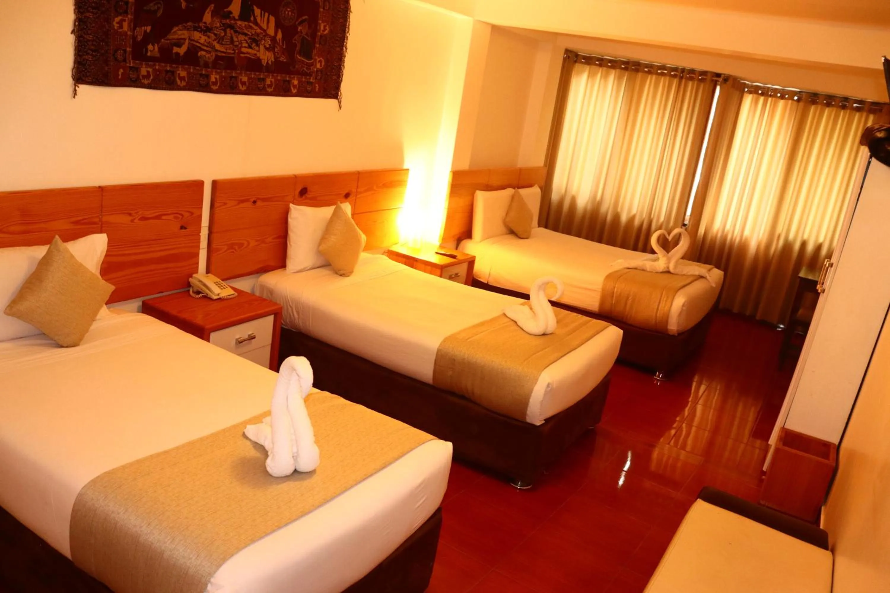 Bed in Fenix Hotel Machupicchu