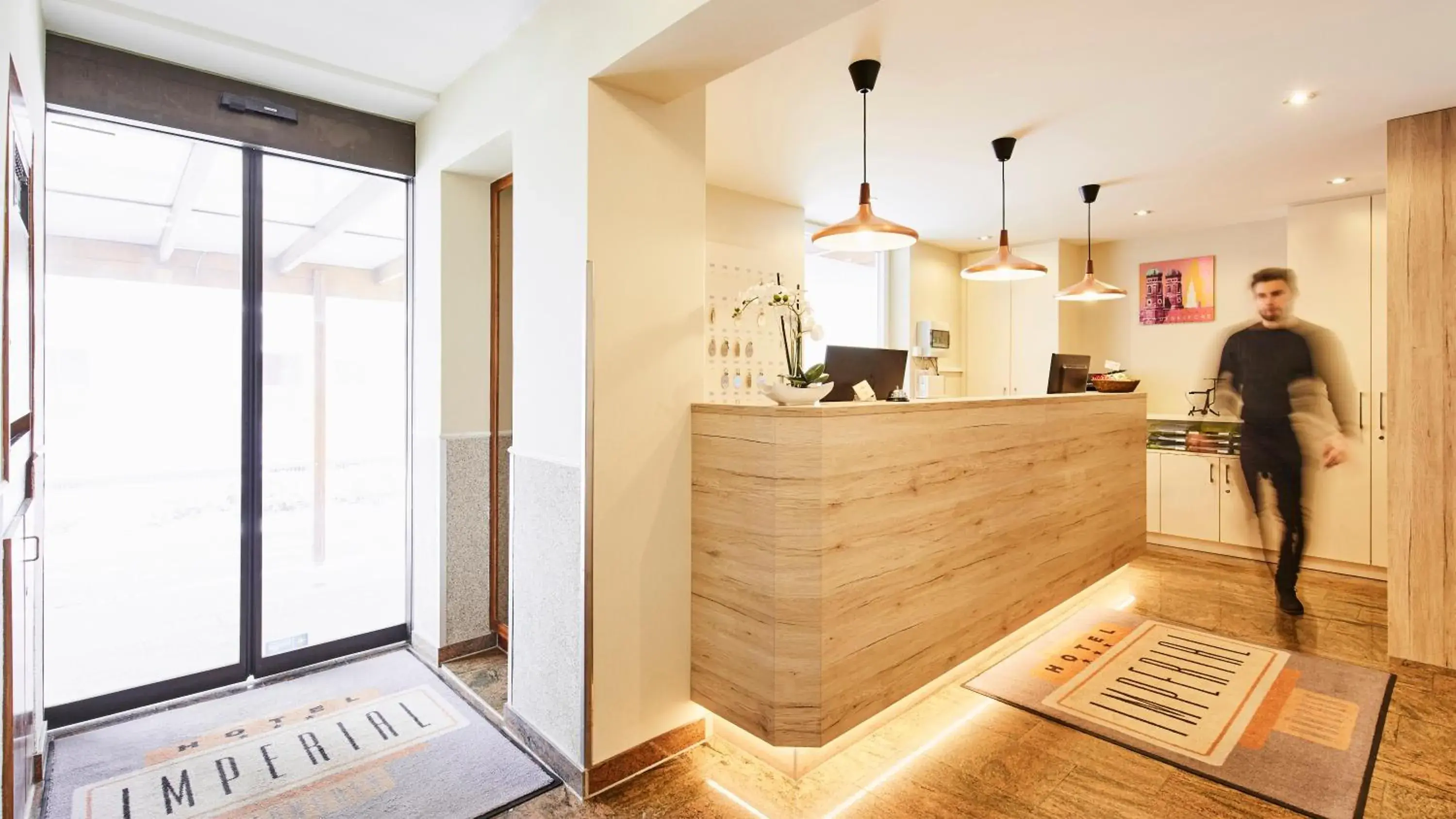 Lobby or reception in Hotel Imperial Lobby or reception in Hotel Imperial