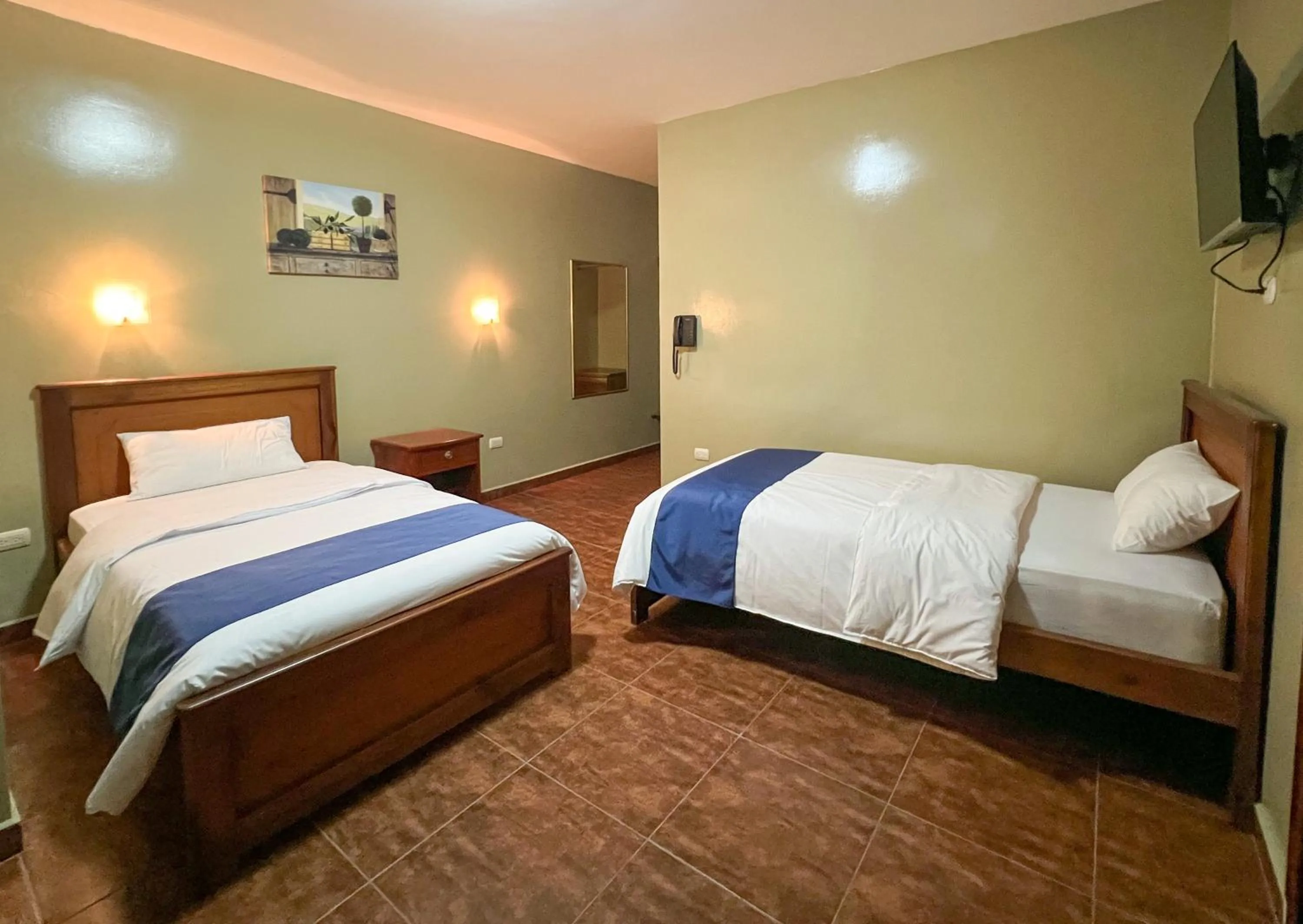 Bed in Apart Hotel Hamilton