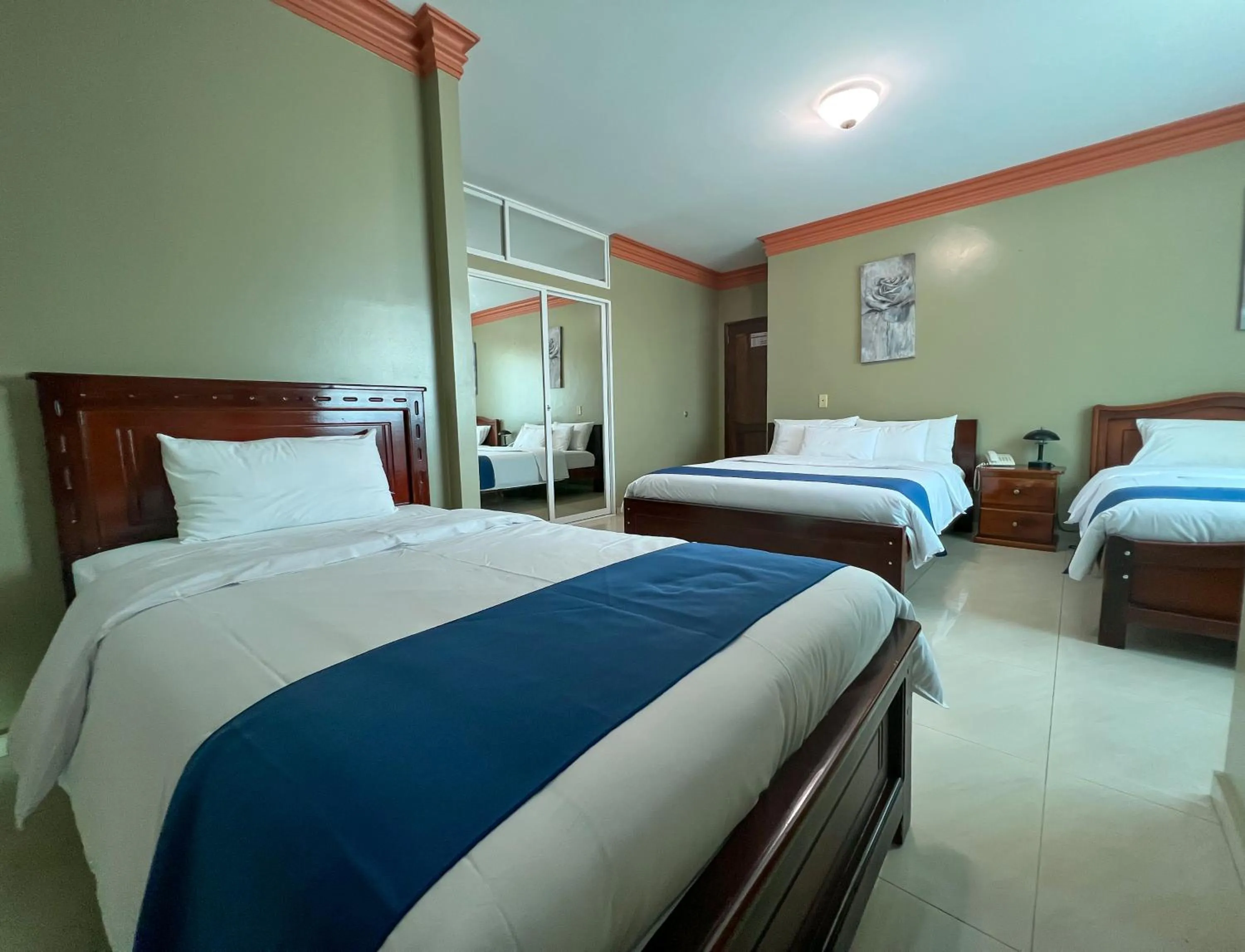 Bed in Apart Hotel Hamilton