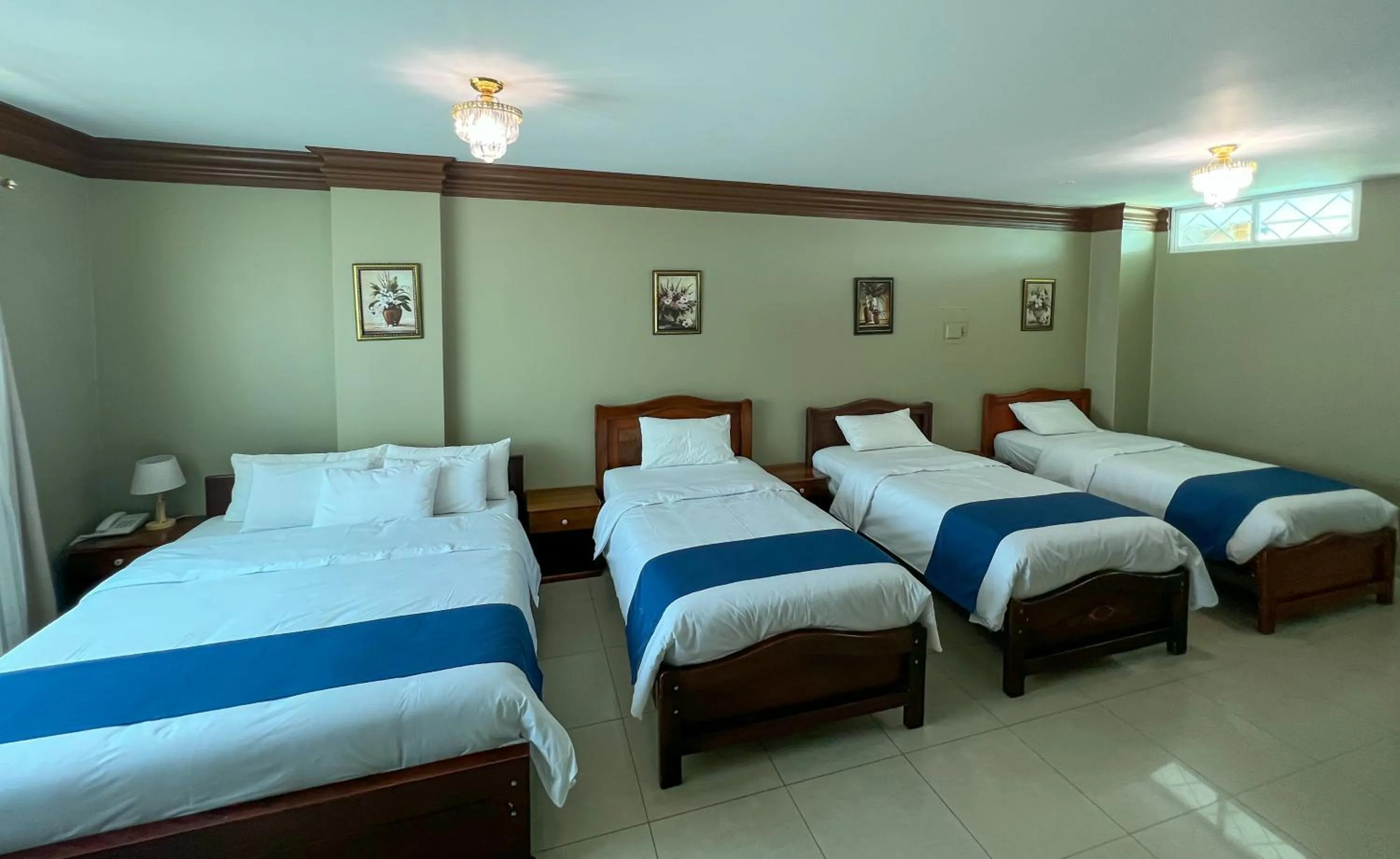 Bed in Apart Hotel Hamilton