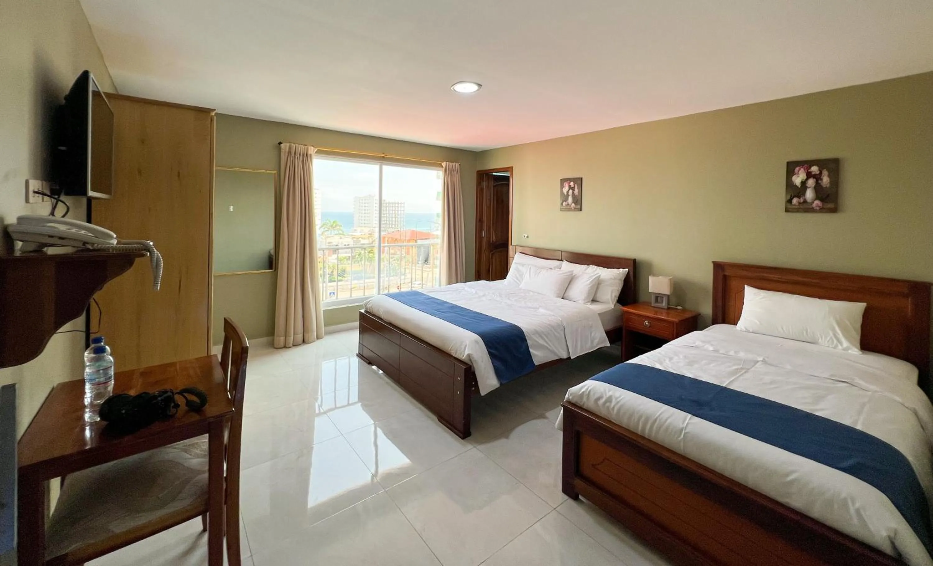 Bed in Apart Hotel Hamilton