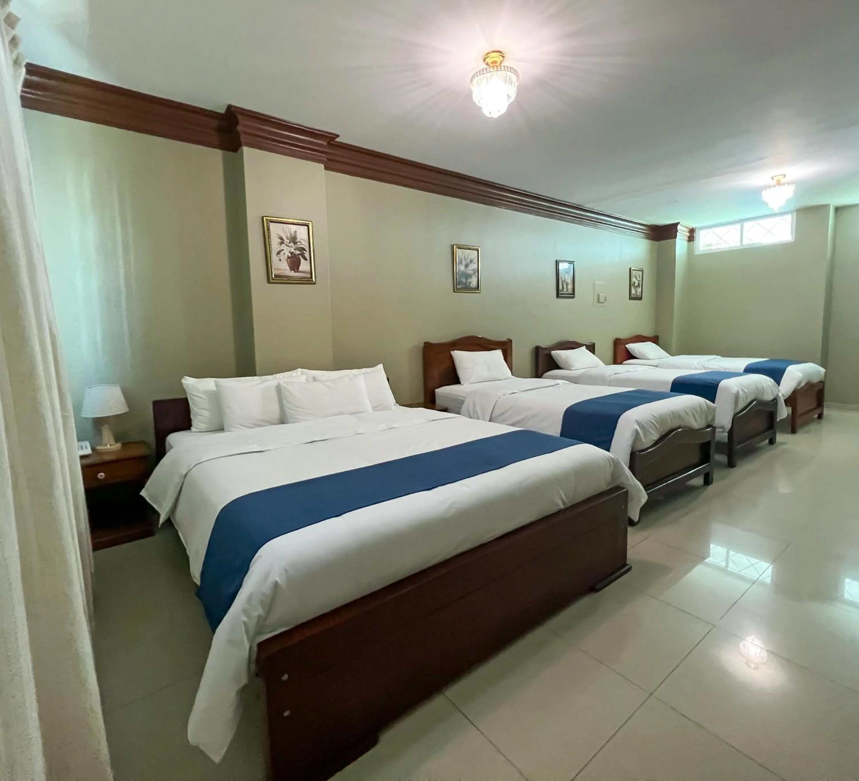 Bed in Apart Hotel Hamilton