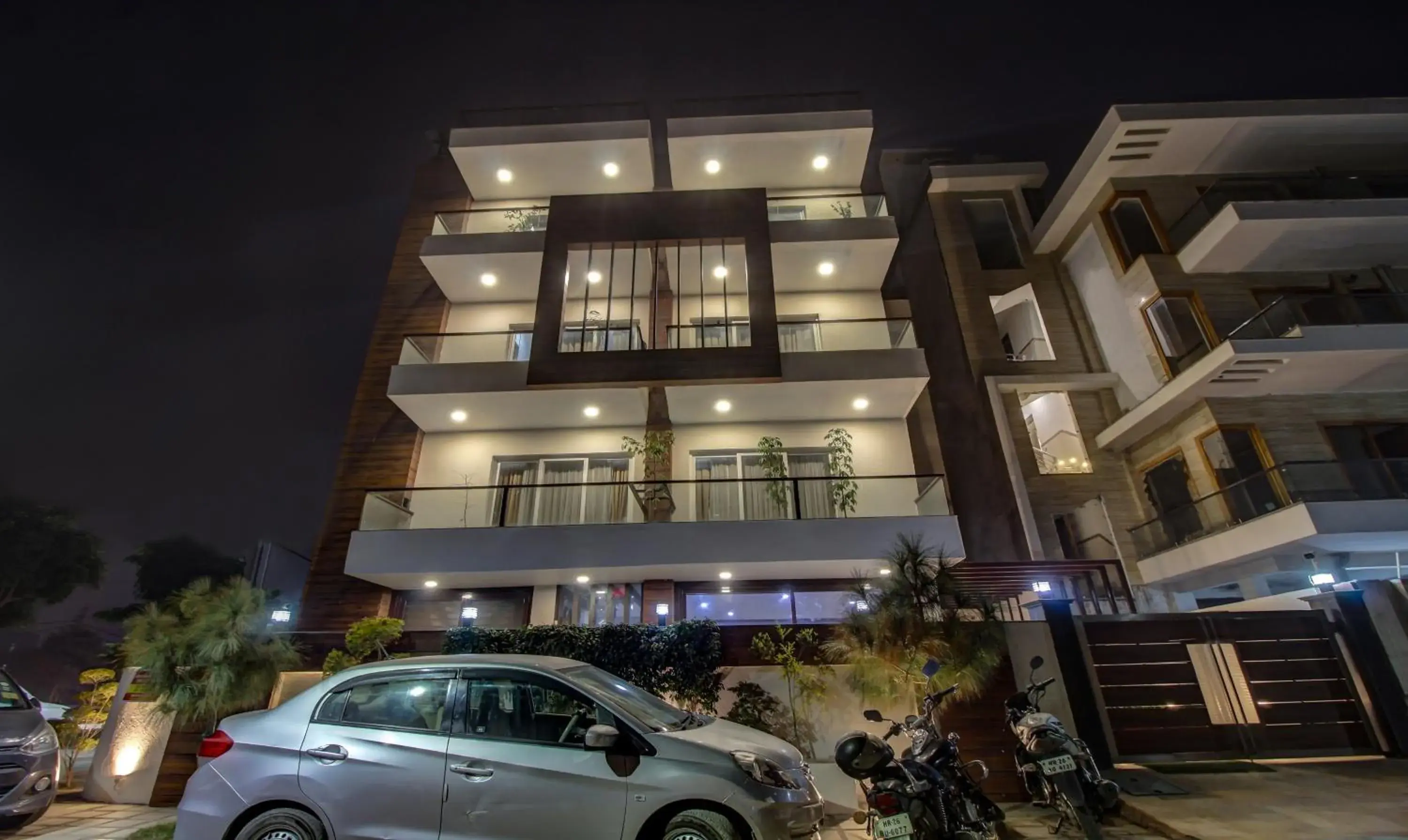 Property building in Treebo M2M Residency Sector 46 Property building in Treebo M2M Residency Sector 46