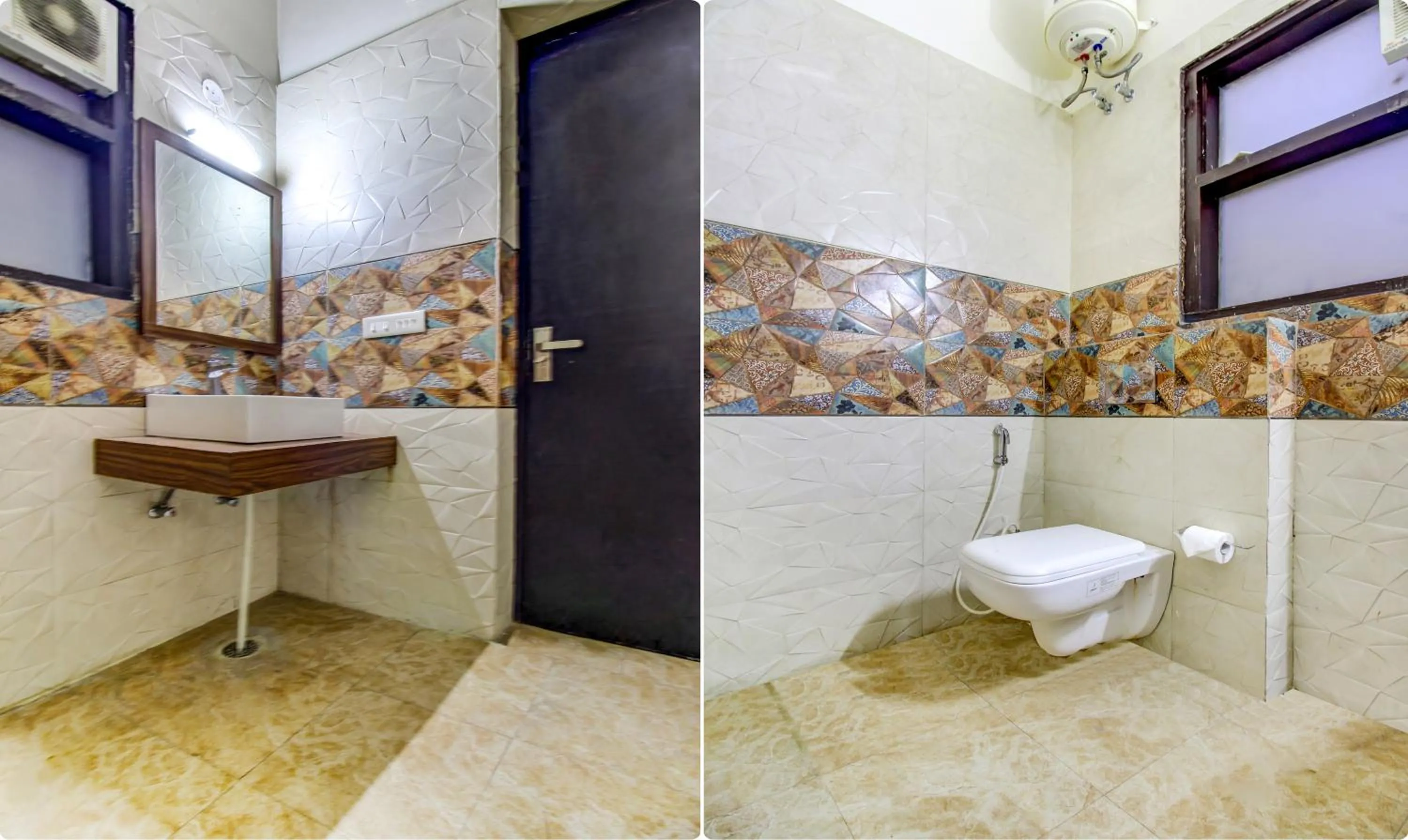 Bathroom in Treebo M2M Residency Sector 46