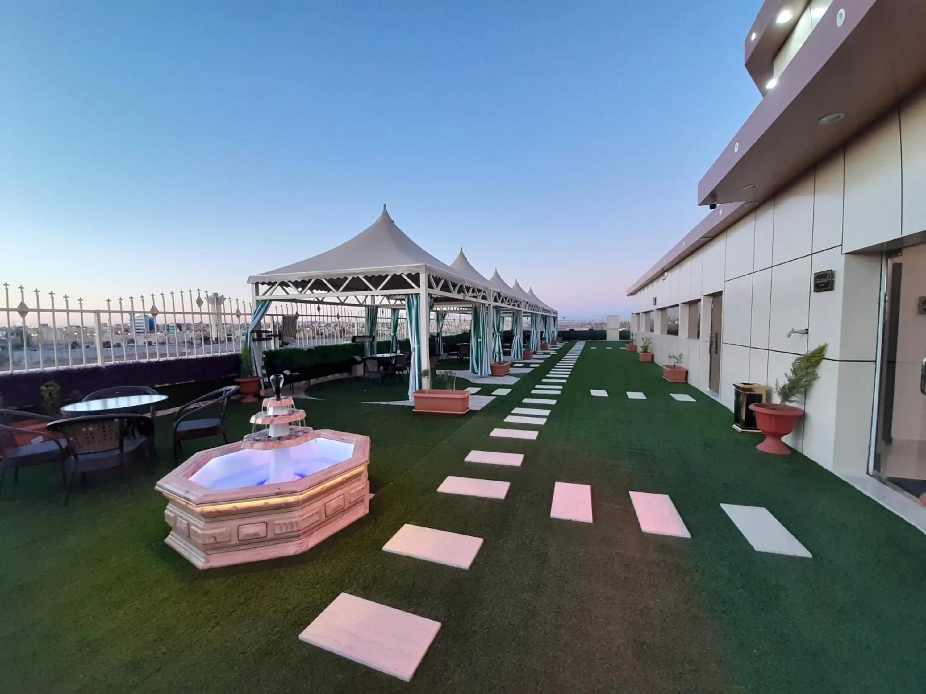 Garden in Qasr Alshamal Hotel