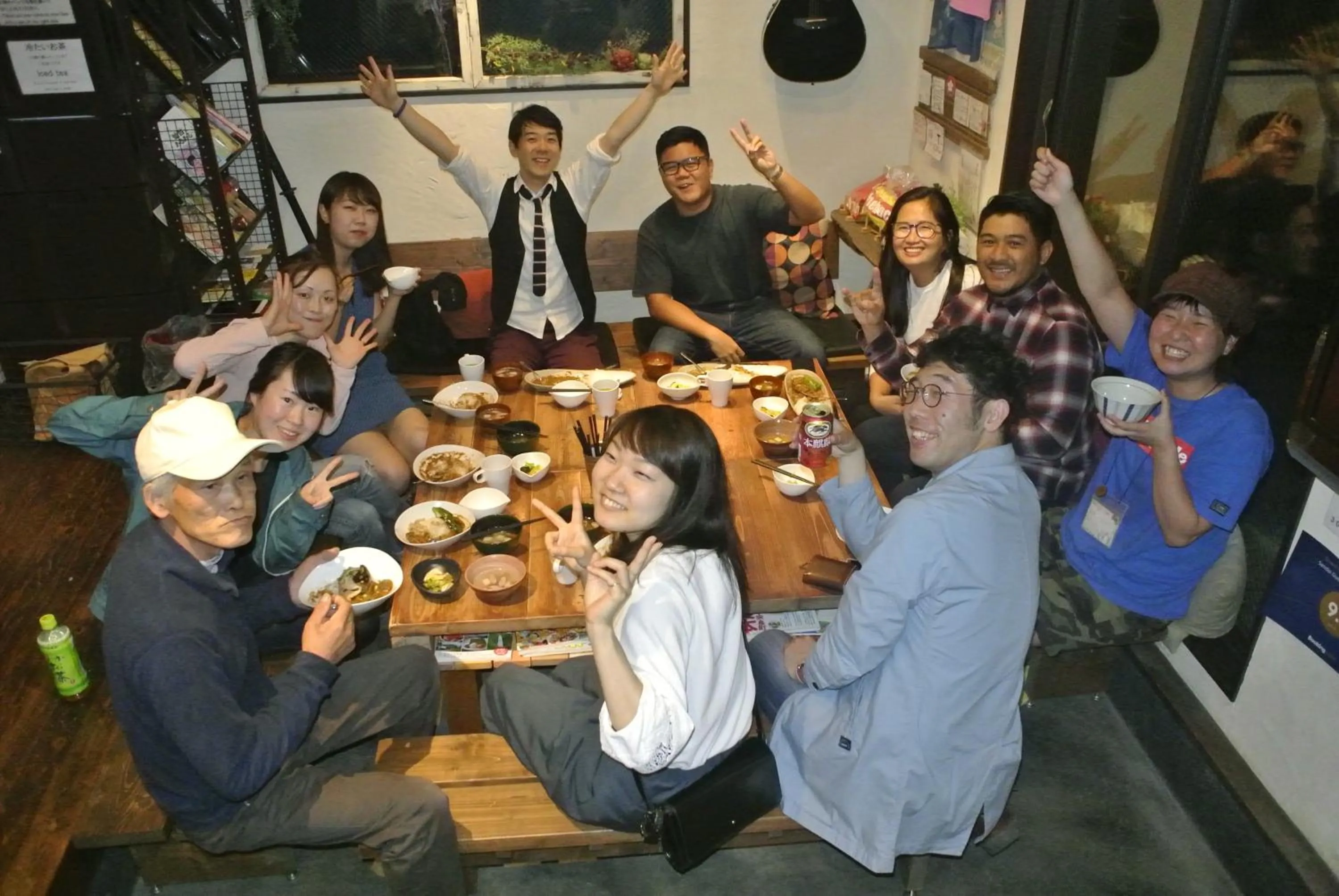 Night in Sendai Guest House UMEBACHI