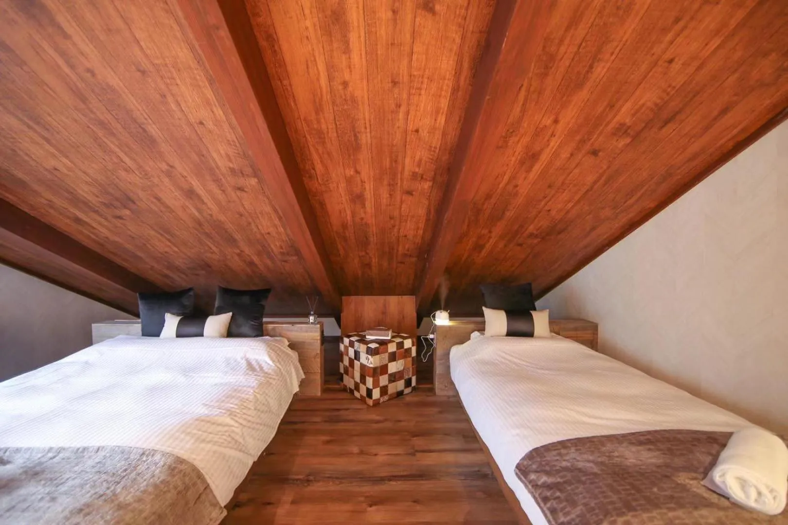 Bed in Apricot Pension