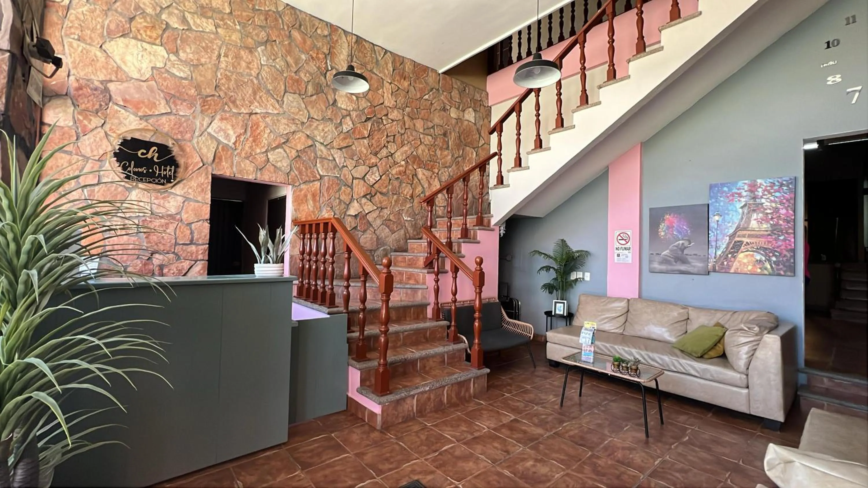 Lobby or reception in Hotel Colonos Los Cabos