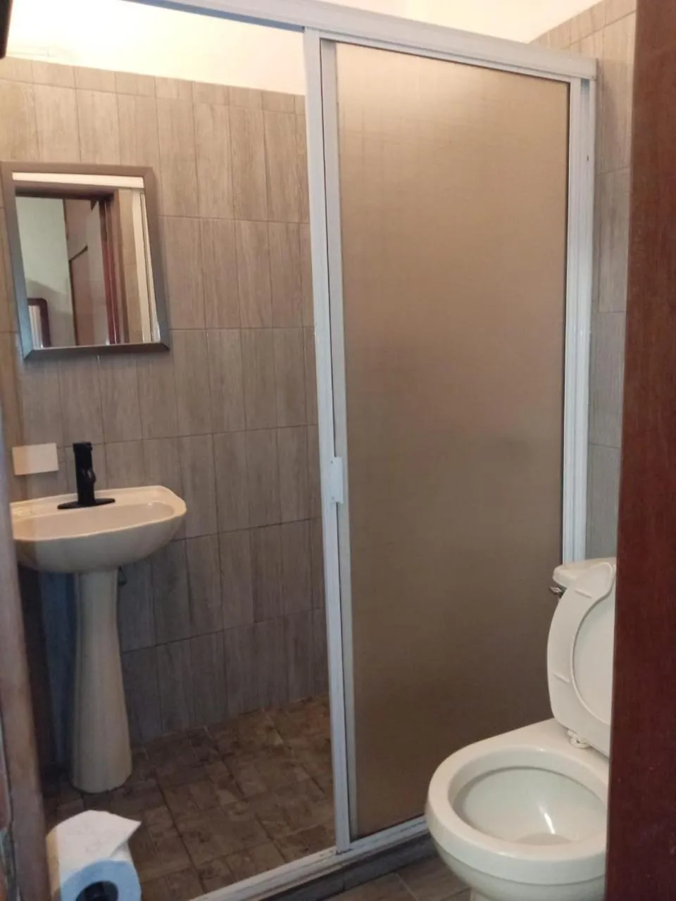 Shower in Hotel Colonos Los Cabos