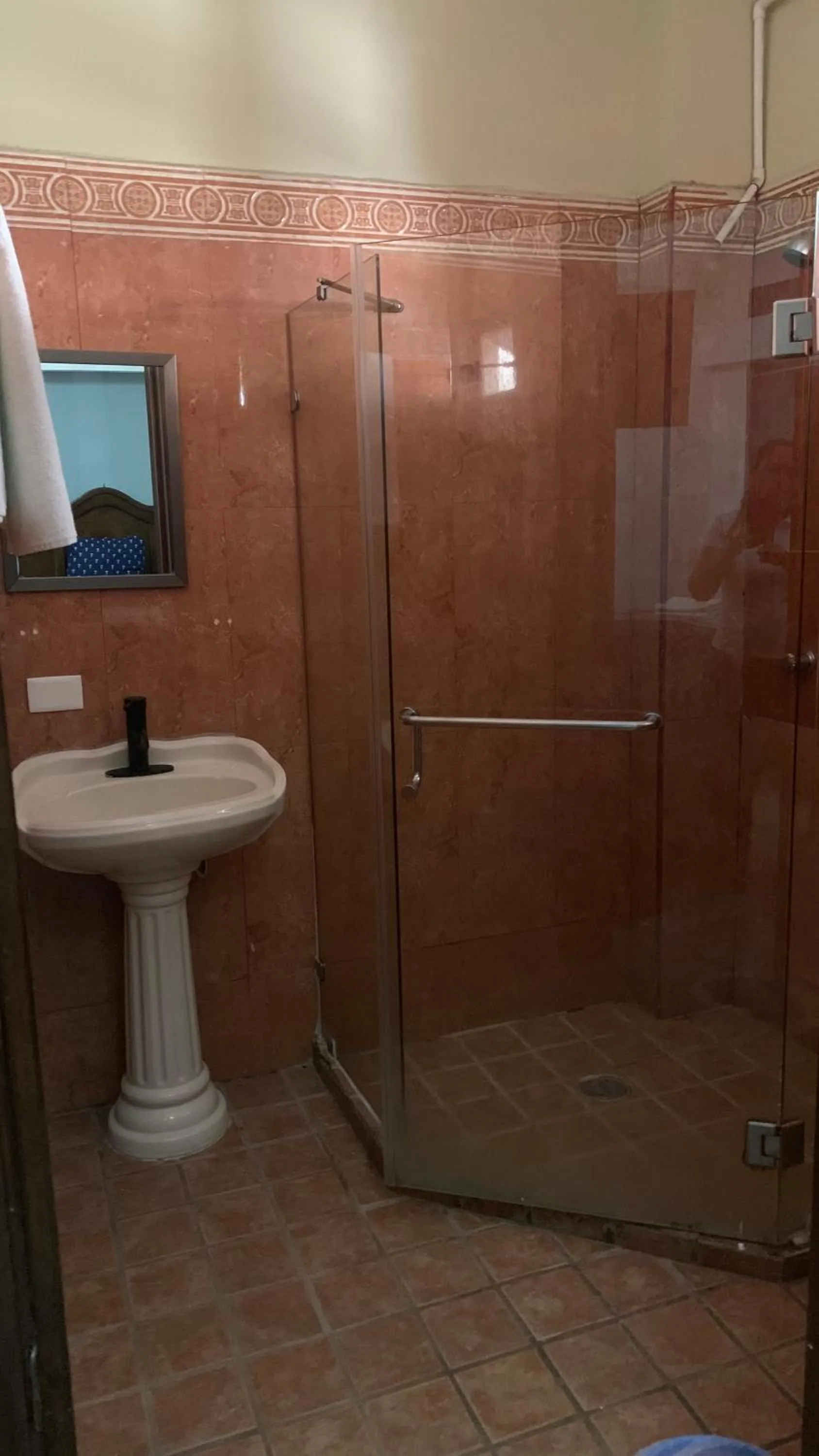 Shower in Hotel Colonos Los Cabos