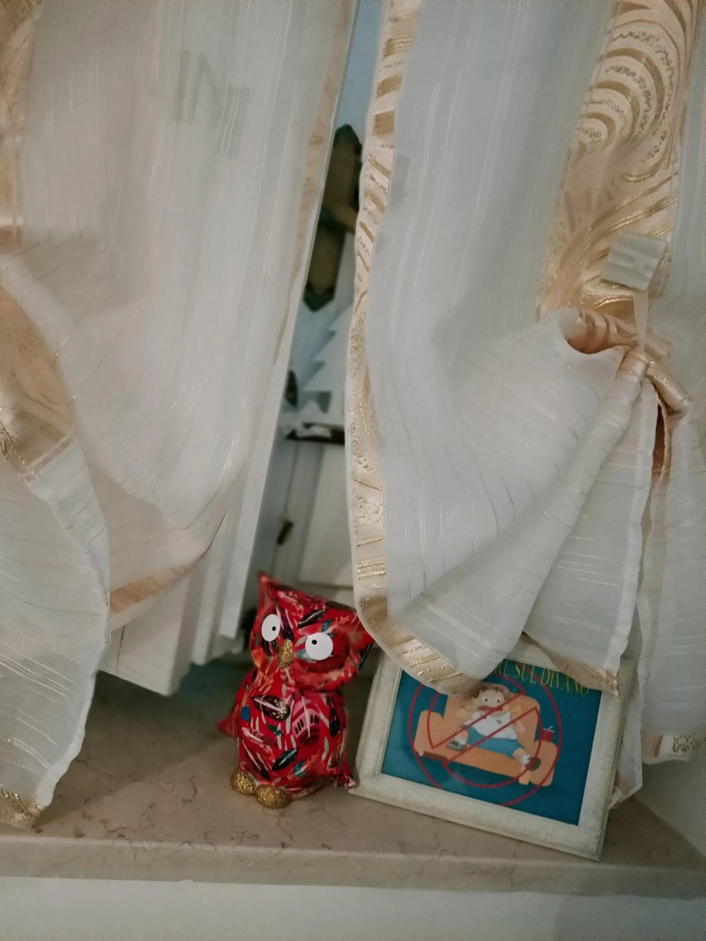 Decorative detail, Bed in La casa sul tetto, Room's & Glamping