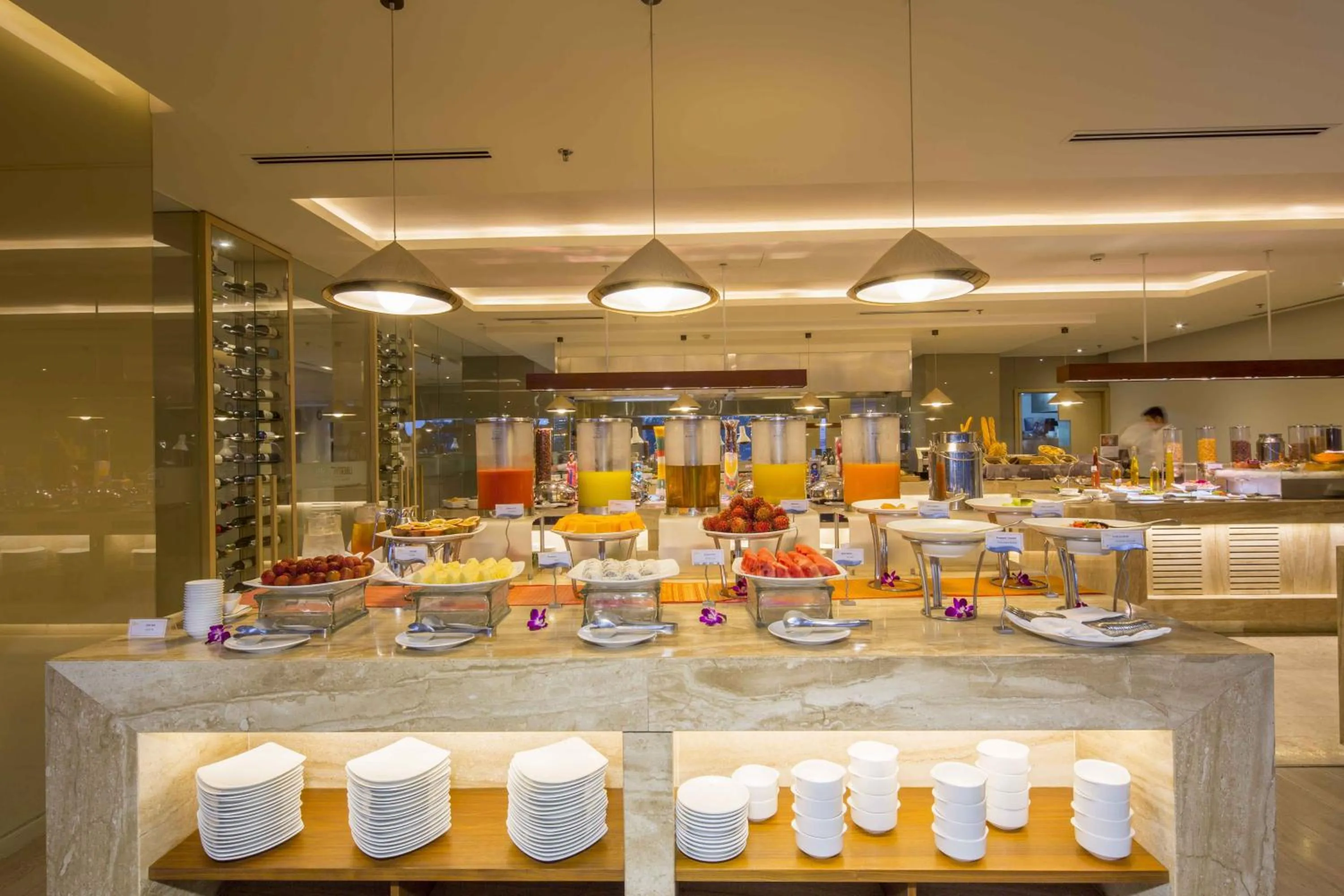 Restaurant/places to eat in Liberty Central Saigon Riverside Hotel