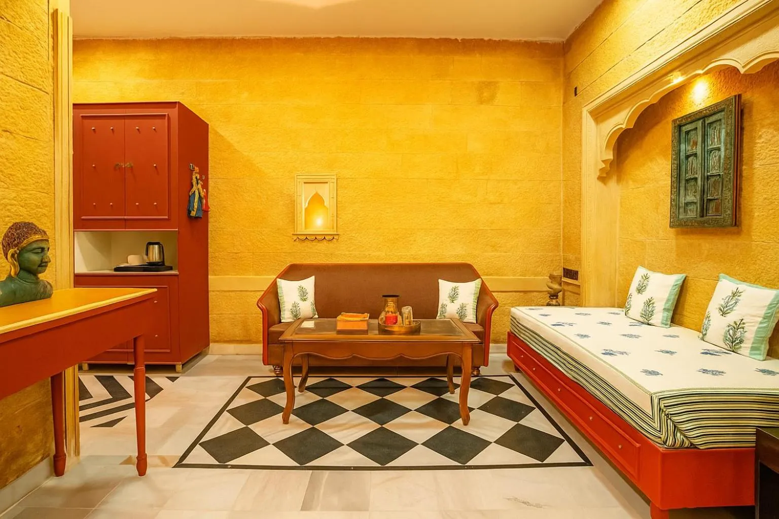 Bed in Bhim Kothi