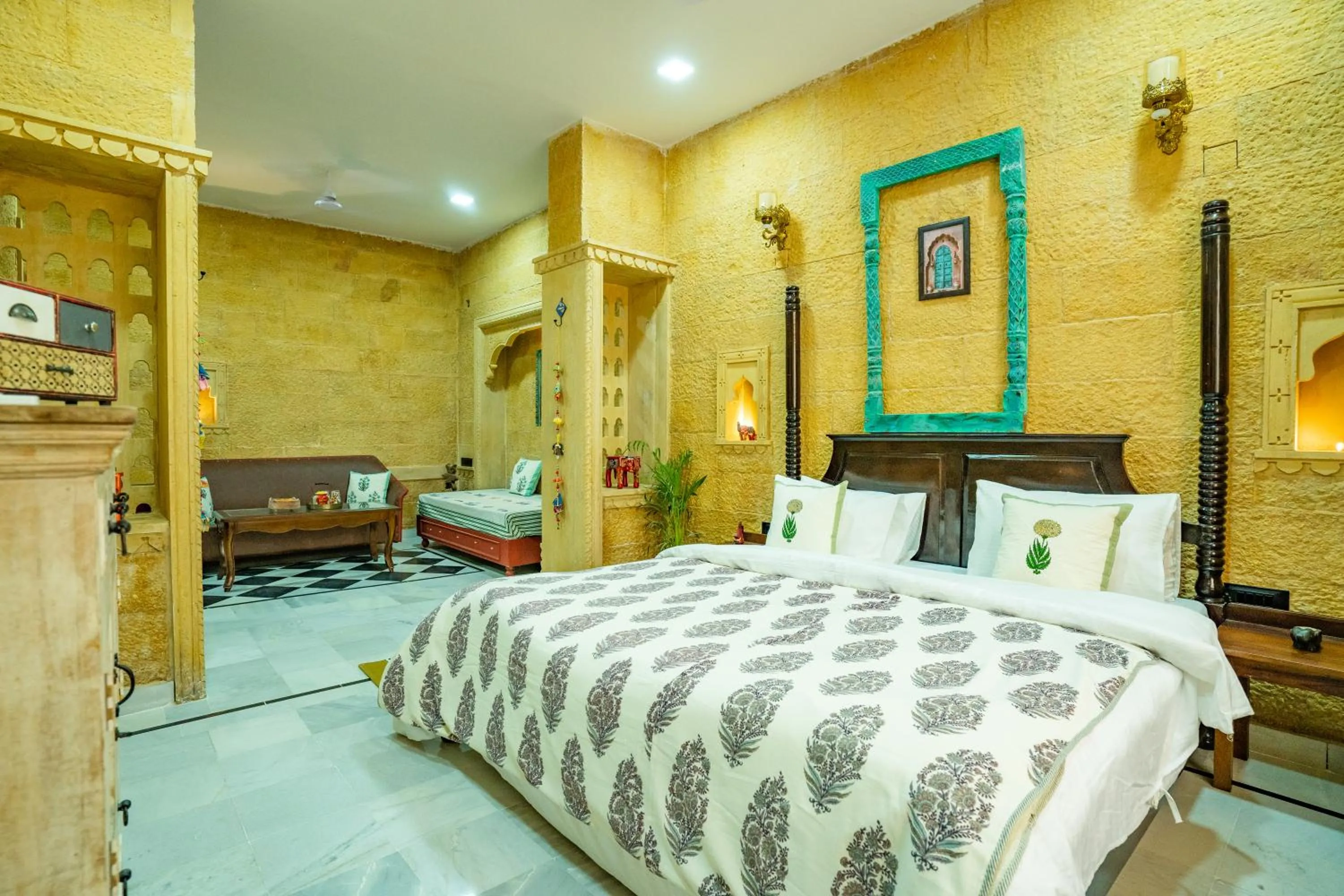 Bed in Bhim Kothi