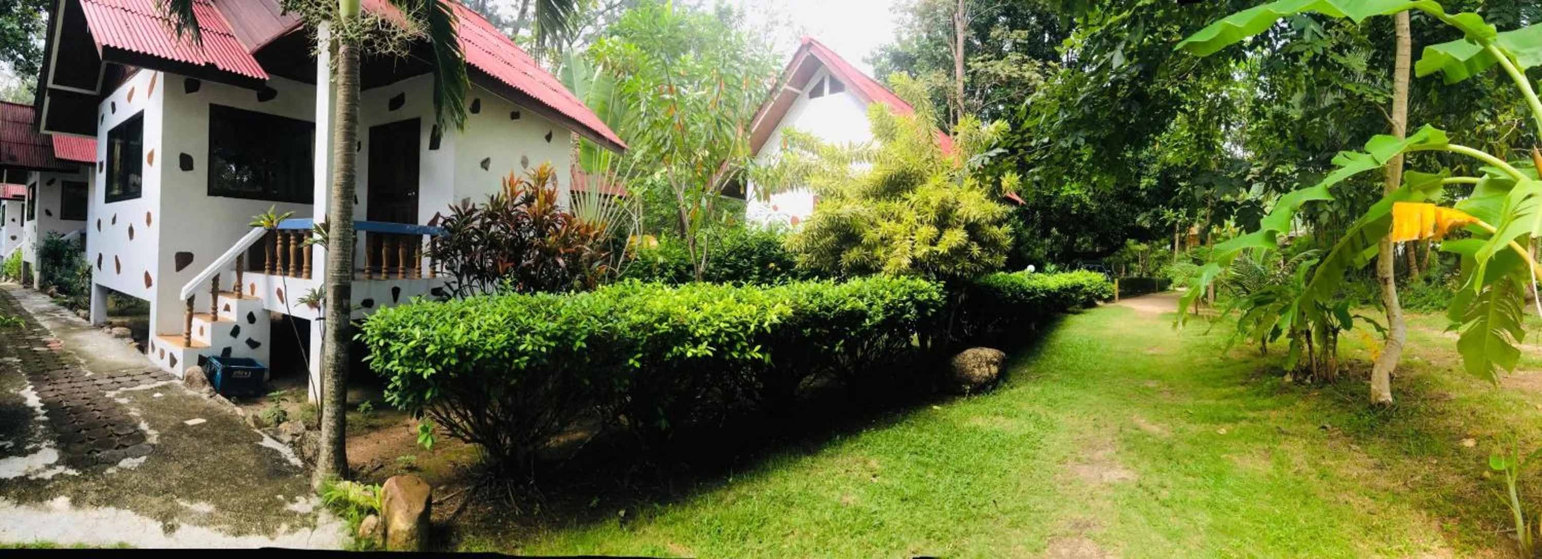 Garden view in Haad Khuad Resort