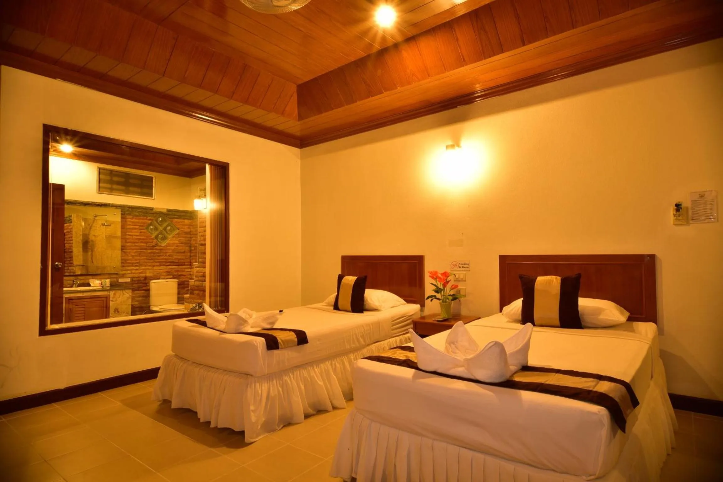 Bedroom in Haad Khuad Resort
