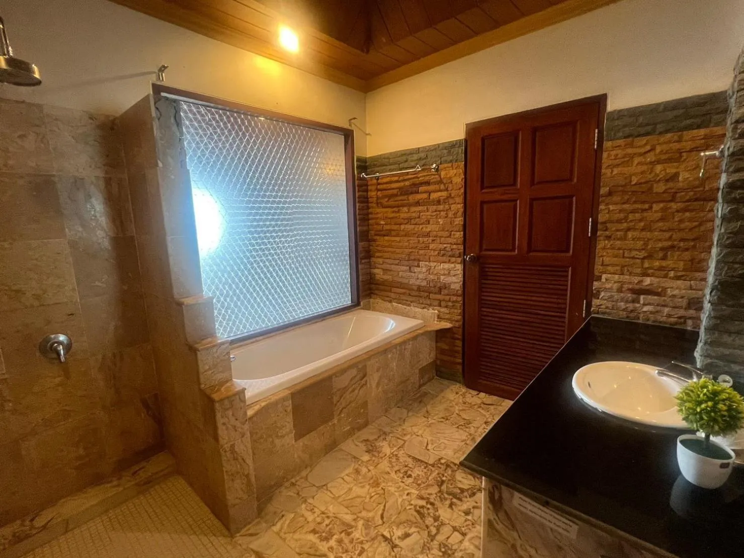Shower in Haad Khuad Resort