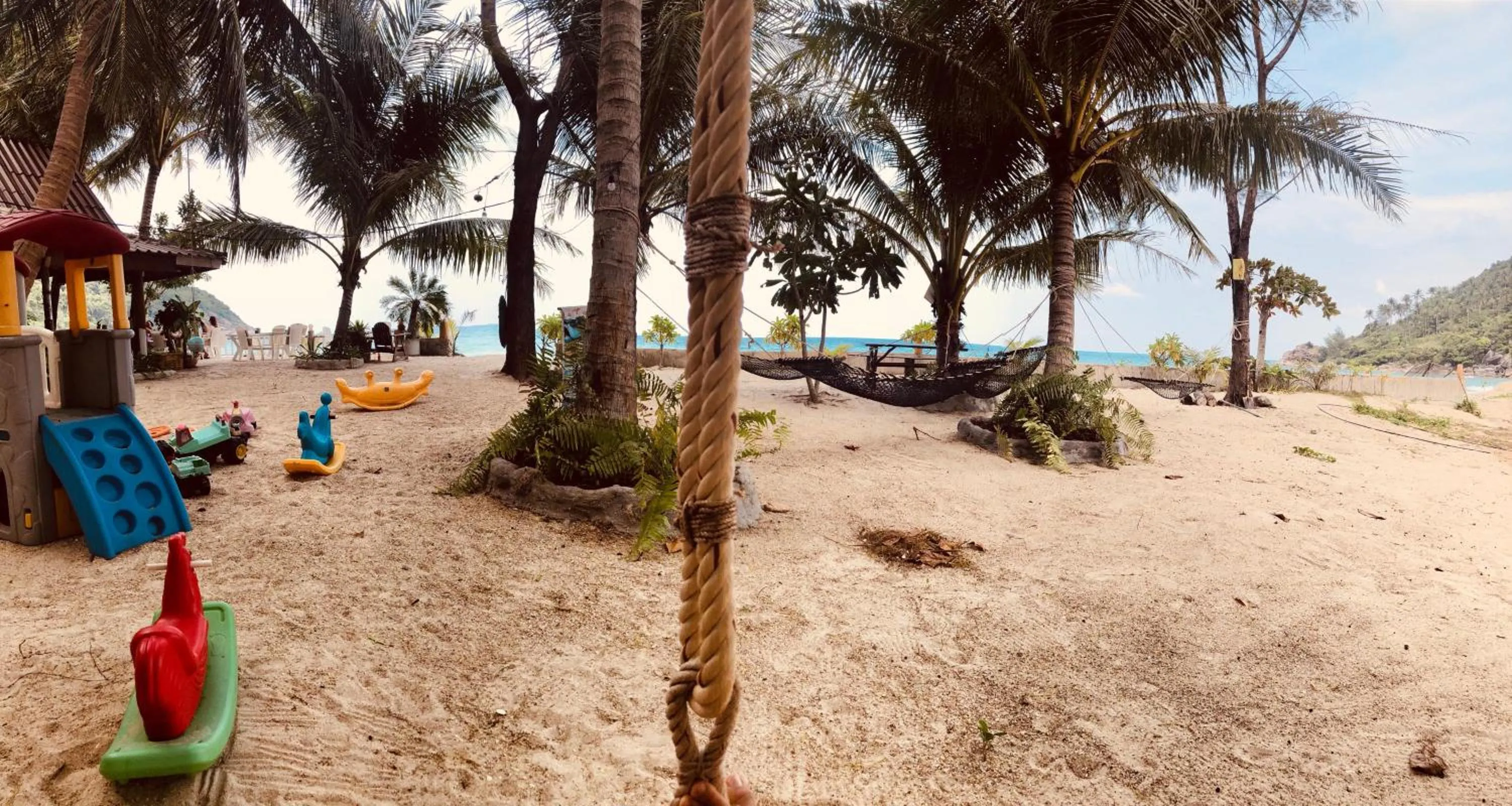 Children play ground in Haad Khuad Resort