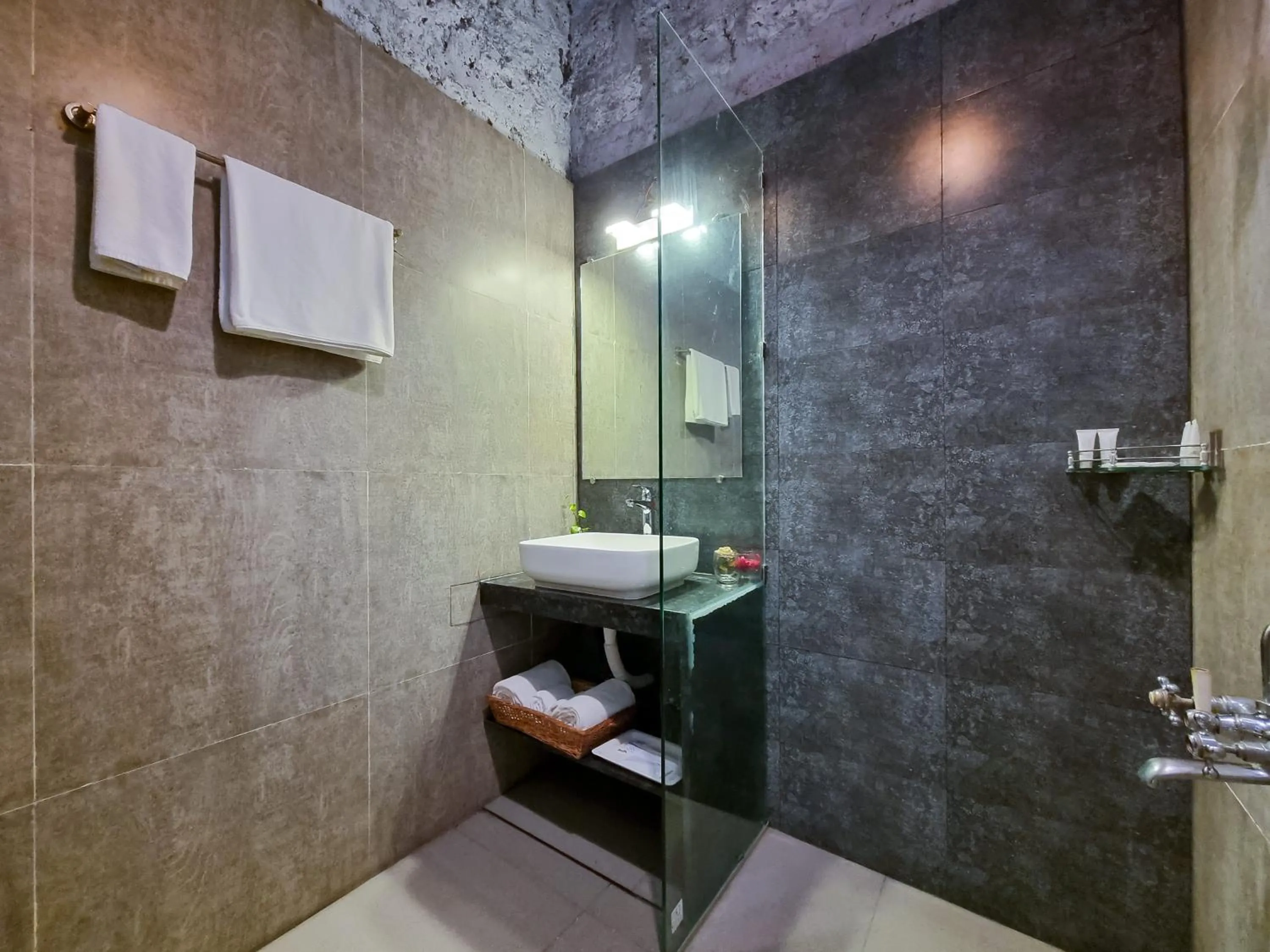 Bathroom in Lotus an Eco Beach Resort Dapoli Murud