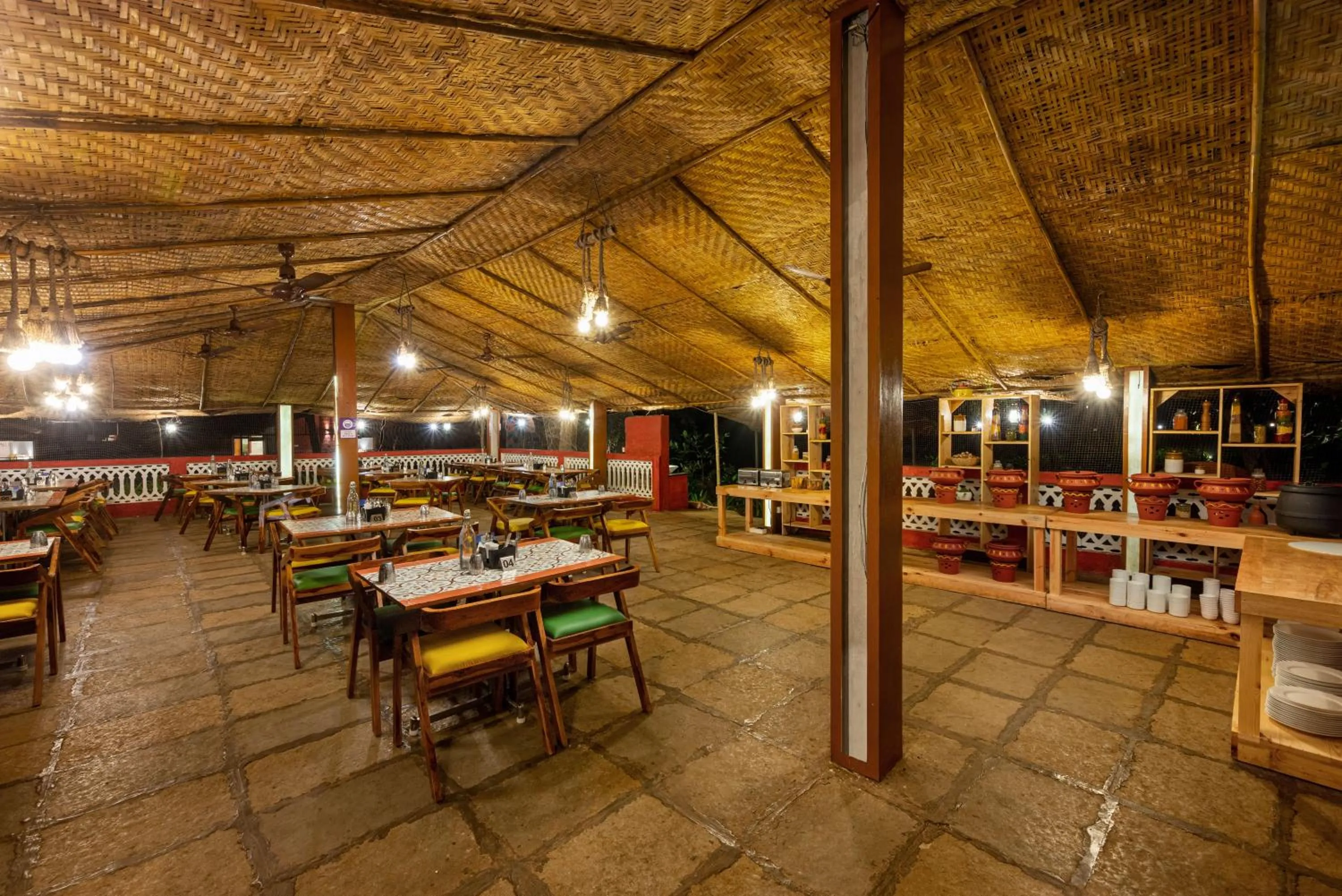 Restaurant/places to eat in Lotus an Eco Beach Resort Dapoli Murud