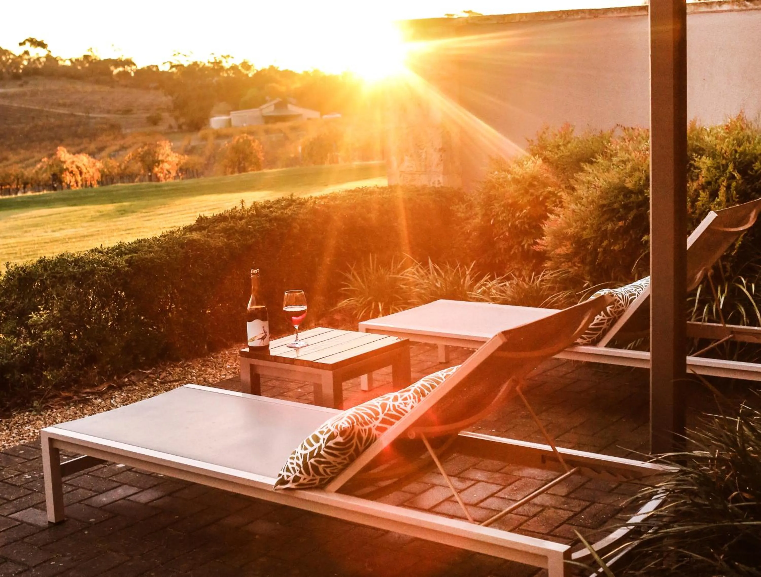 sunbed in The Louise