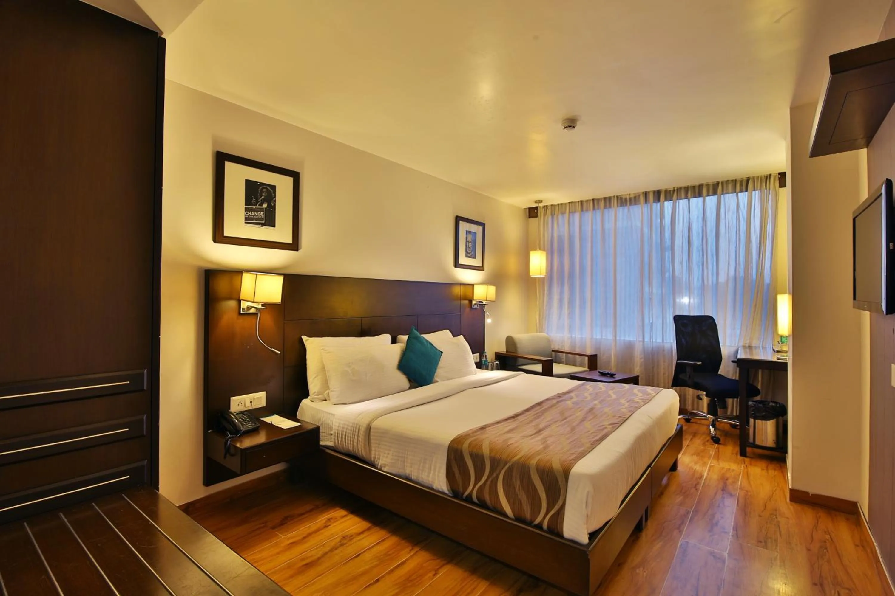 Photo of the whole room, Bed in Hotel Clarks Collection Vadodara