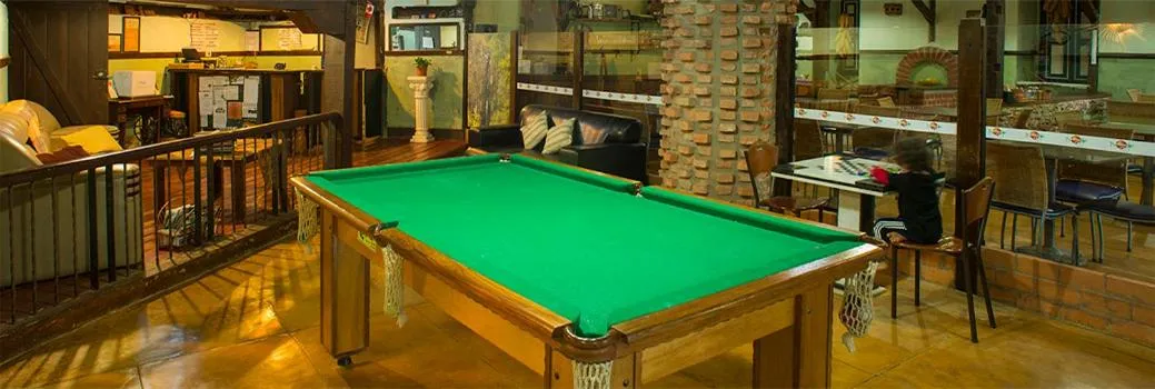 Billiard in Pousada Banana Cipó