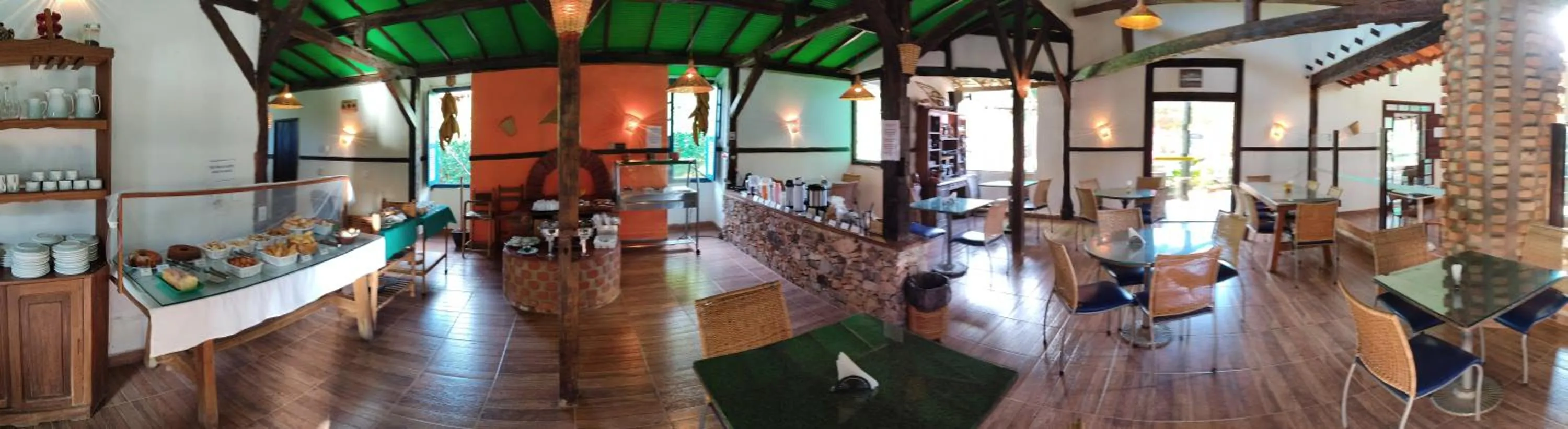 Breakfast in Pousada Banana Cipó