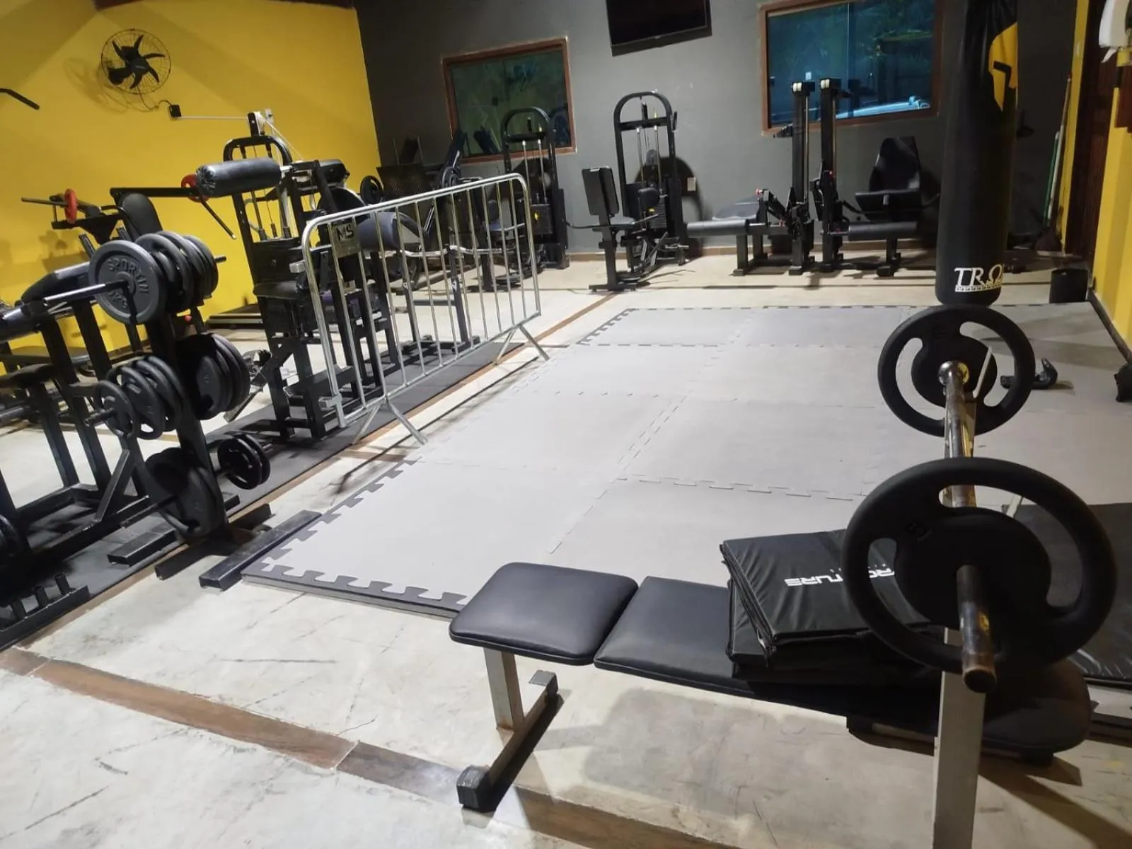 Fitness centre/facilities in Pousada Banana Cipó