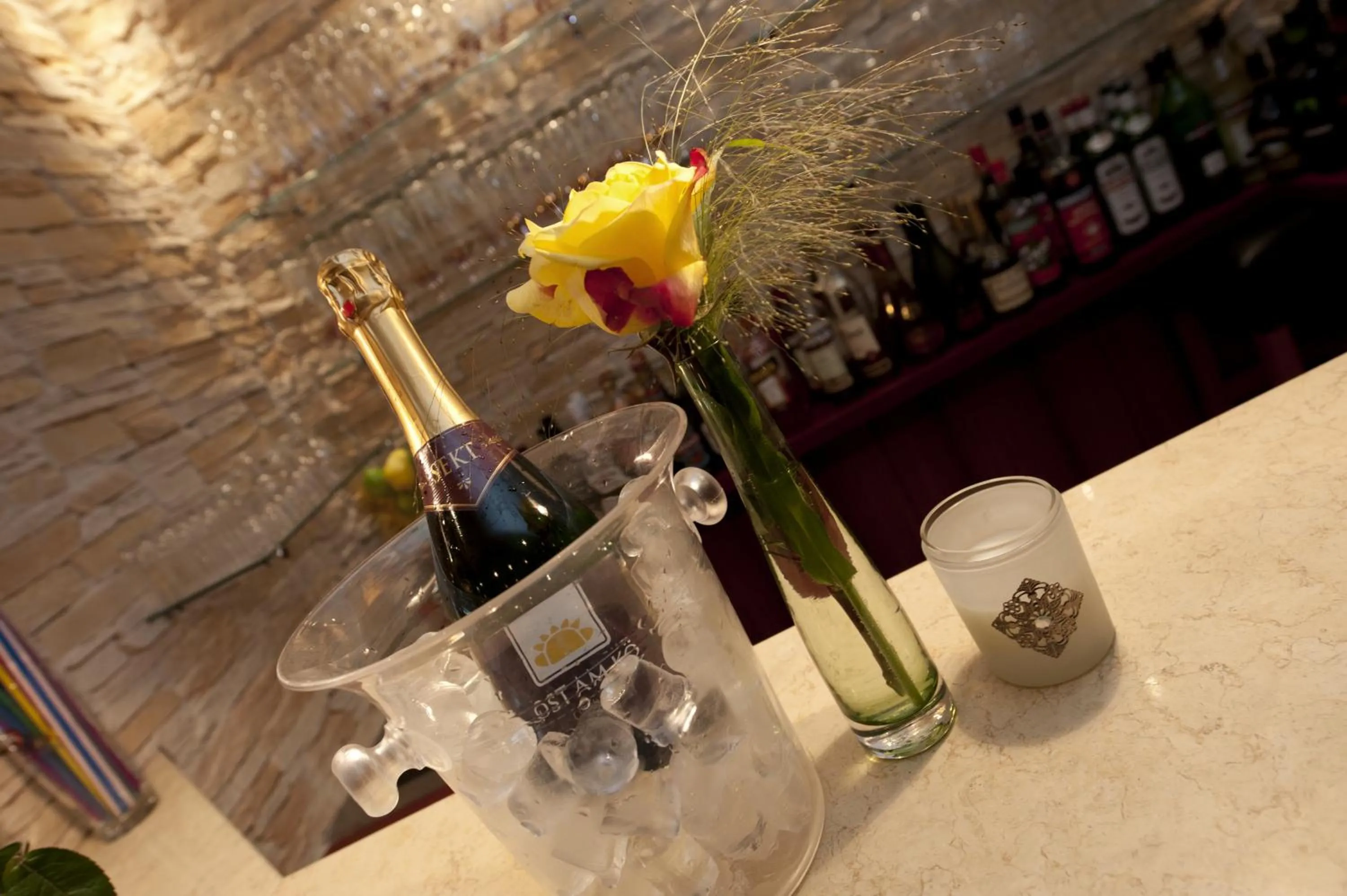 Lounge or bar in City Hotel Ost am Kö