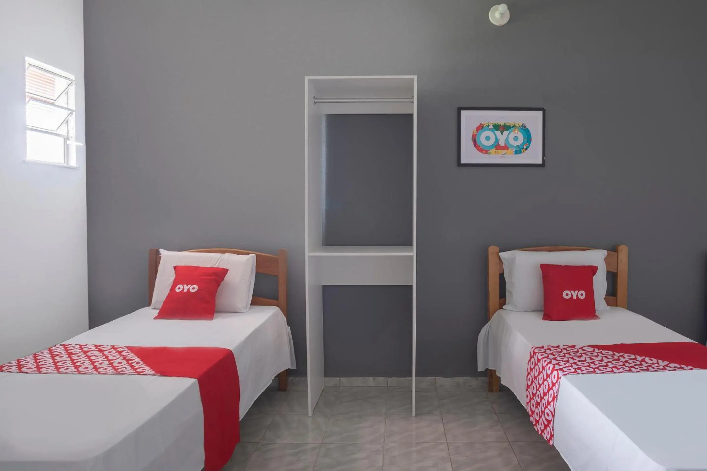 Twin Room in OYO Pousada Horizonte Twin Room in OYO Pousada Horizonte