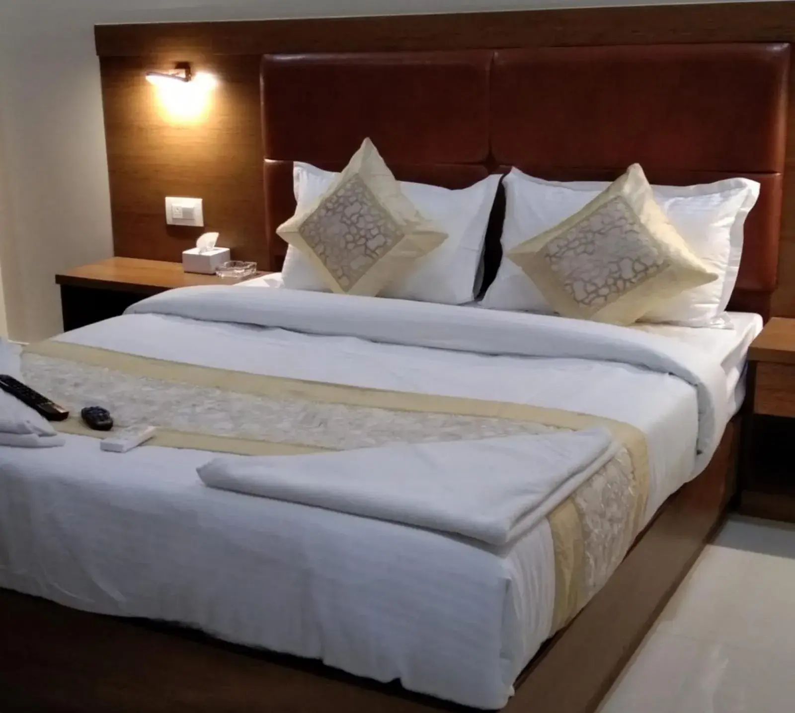 Bedroom, Bed in Hotel Crystal Luxury Inn- Bandra Bedroom, Bed in Hotel Crystal Luxury Inn- Bandra