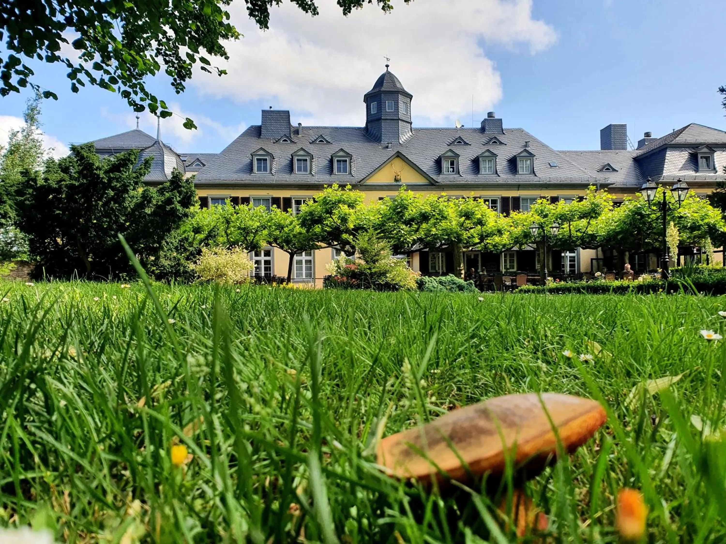 Property building in Jagdschloss Hotel Niederwald