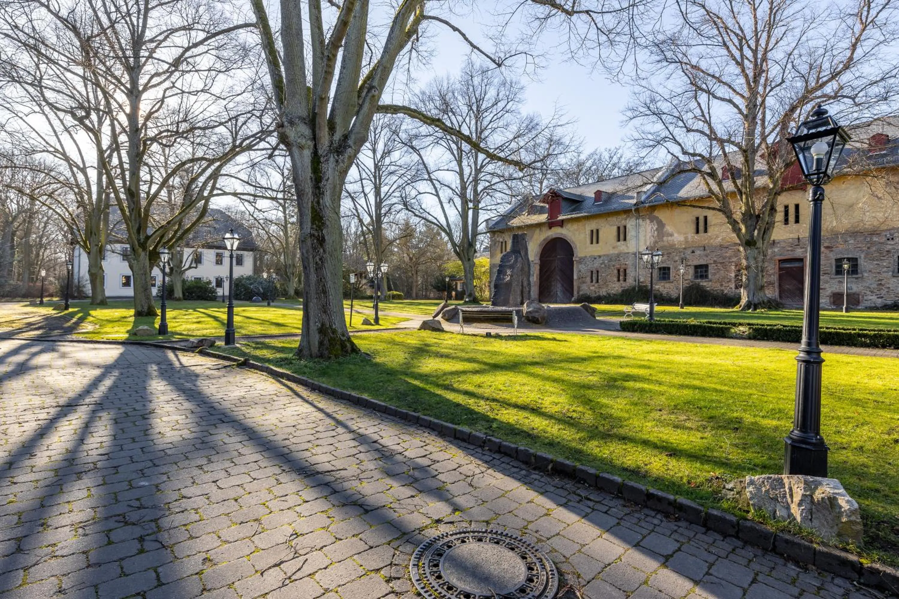 Property building in Jagdschloss Hotel Niederwald