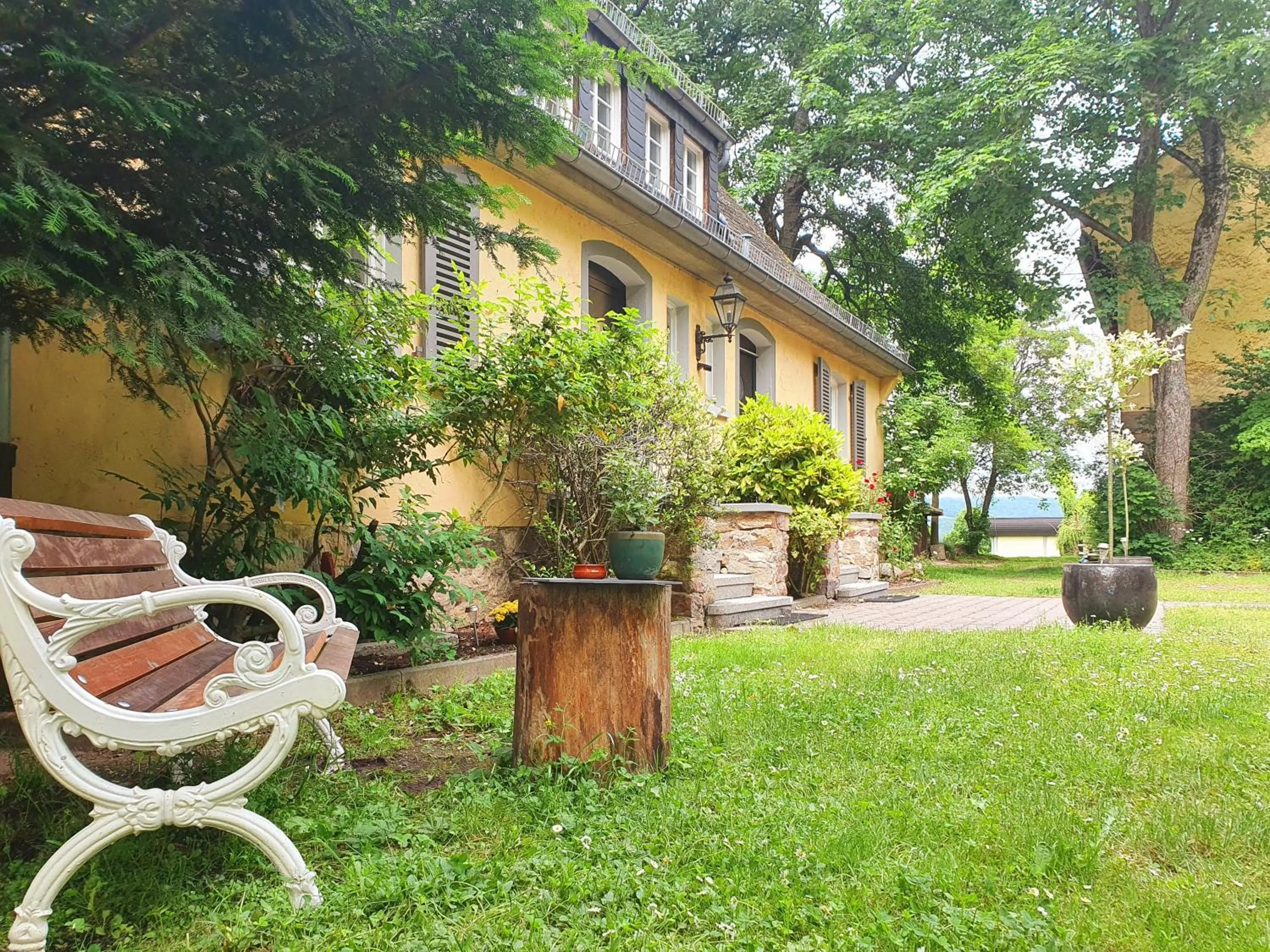 Property building in Jagdschloss Hotel Niederwald