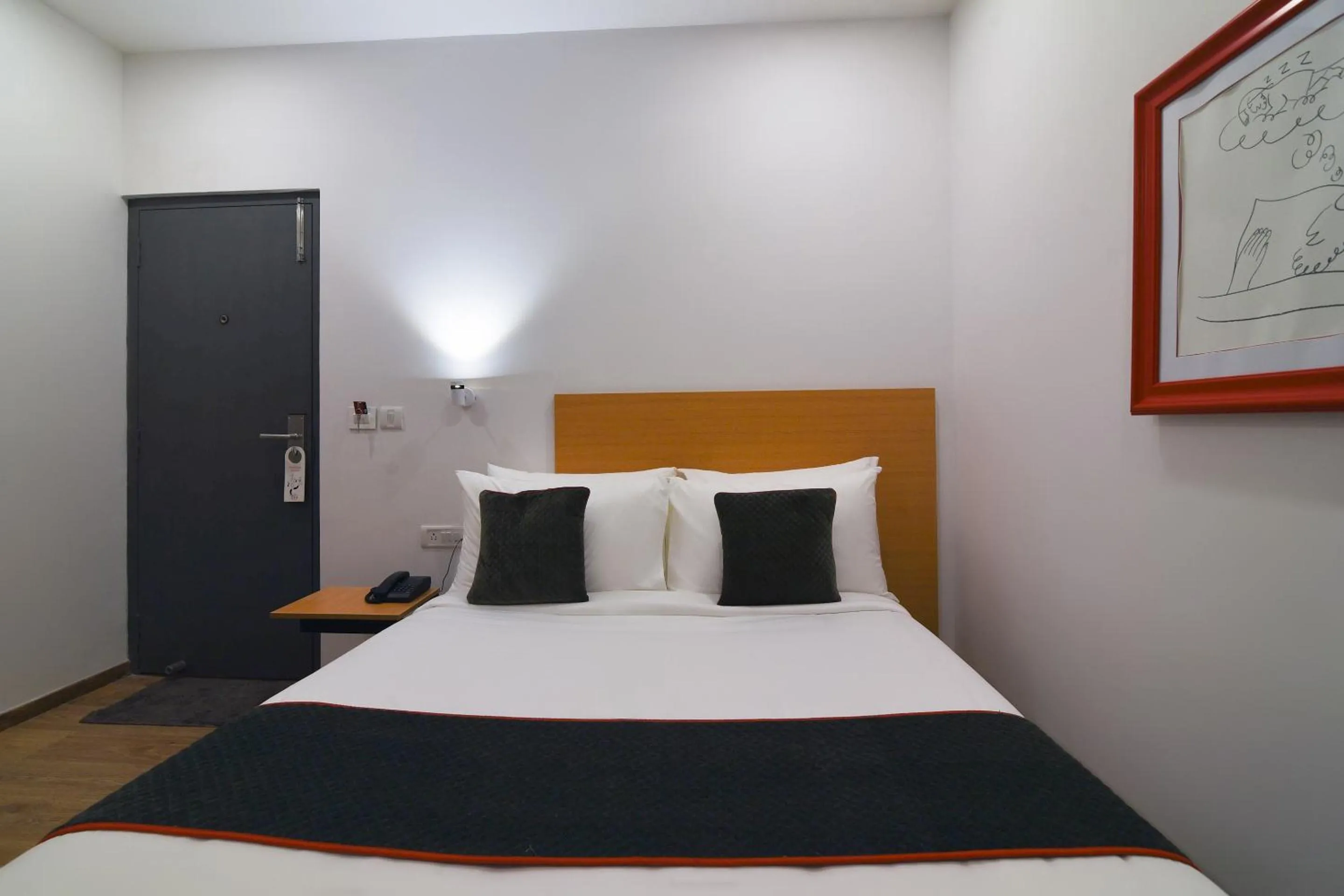 Bedroom, Bed in Super Townhouse Spruce Hotels Bellandur