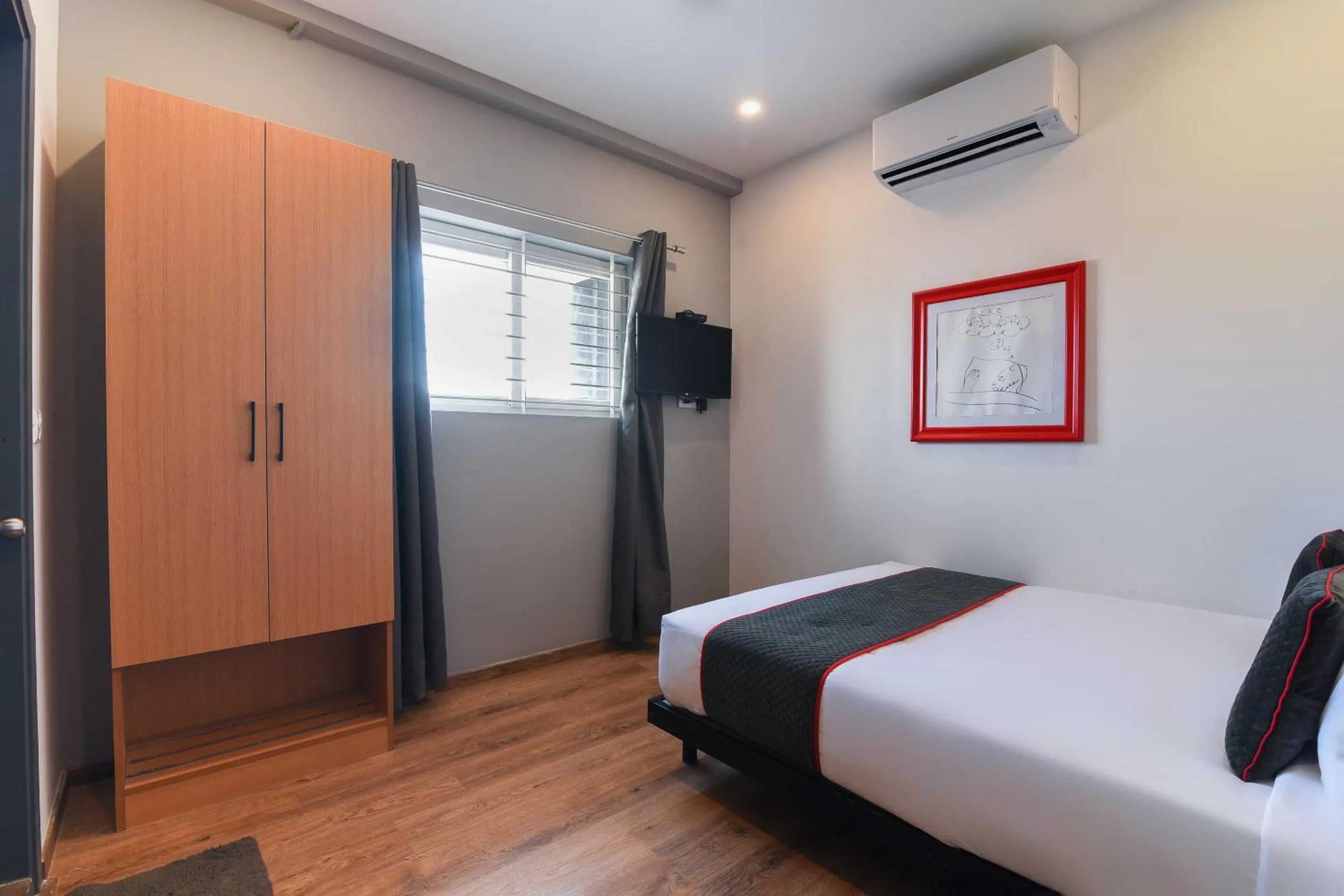 Bedroom, Bed in Super Townhouse Spruce Hotels Bellandur