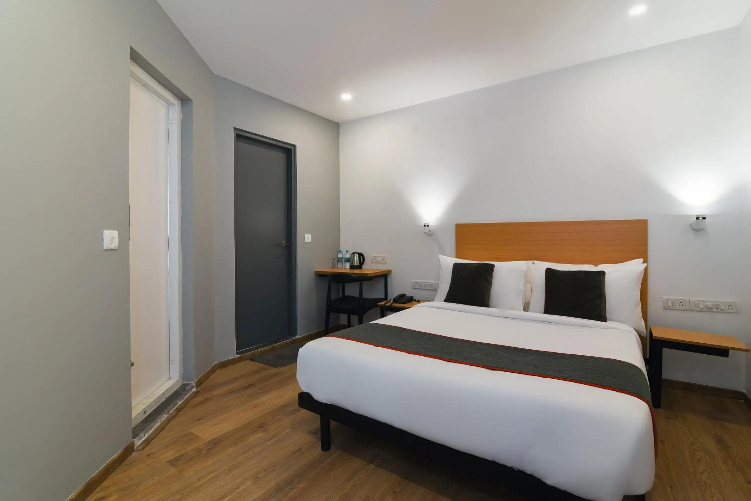 Bedroom, Bed in Super Townhouse Spruce Hotels Bellandur